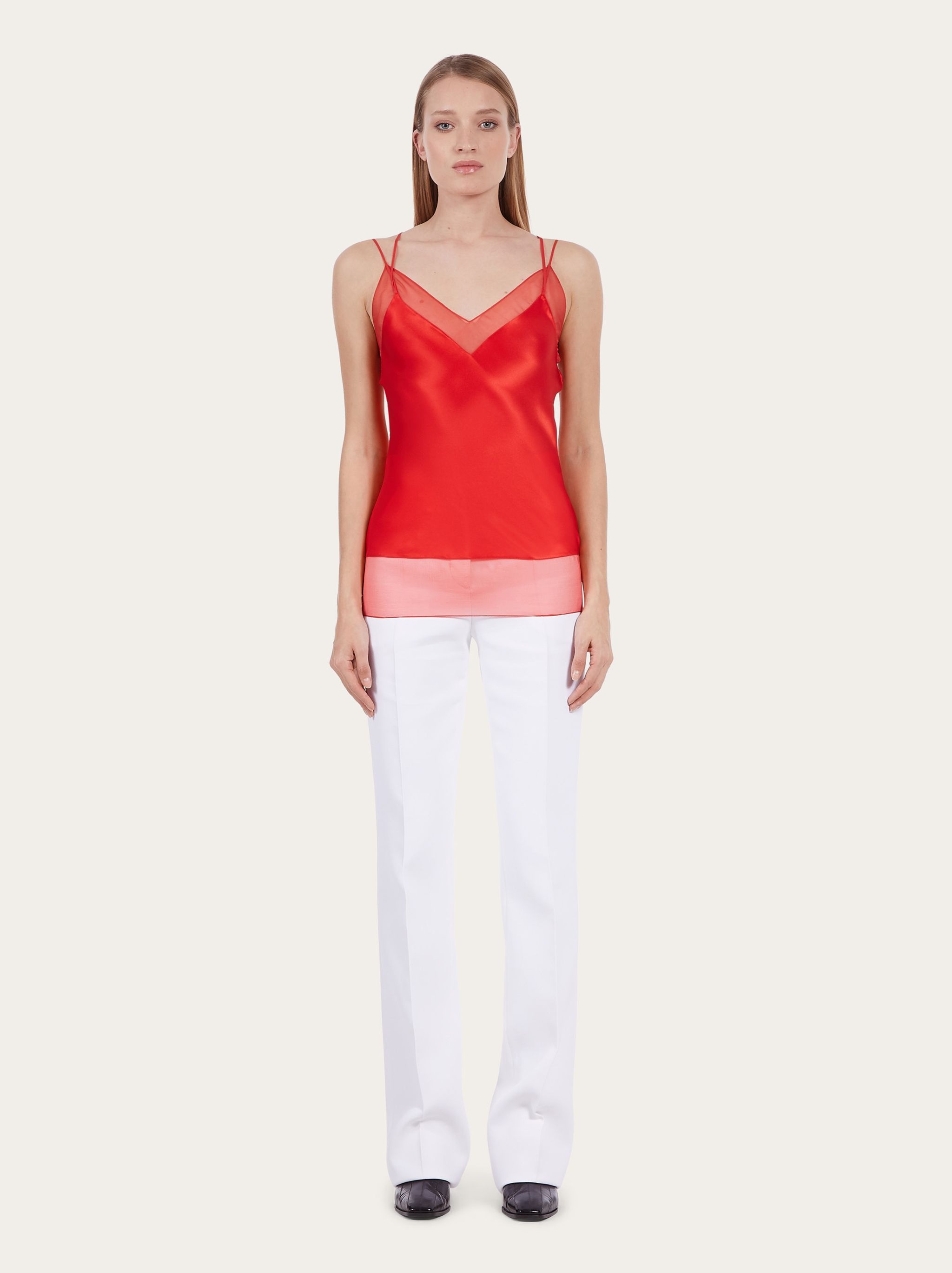 Viscose satin top - 5