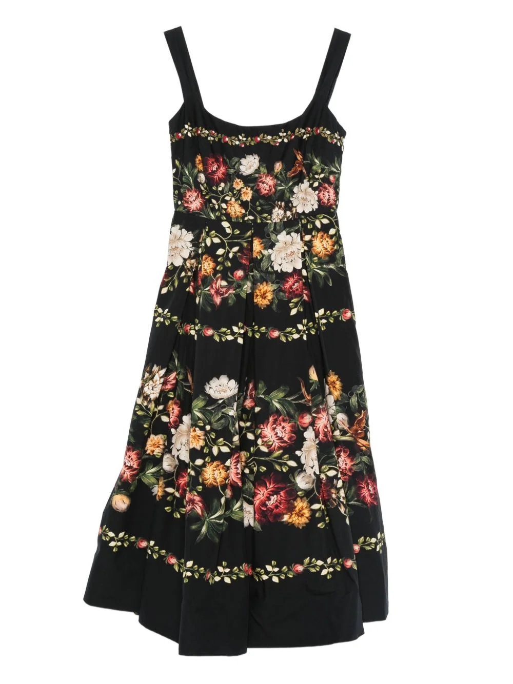 Alcaparra Paramo strappy floral dress - 1