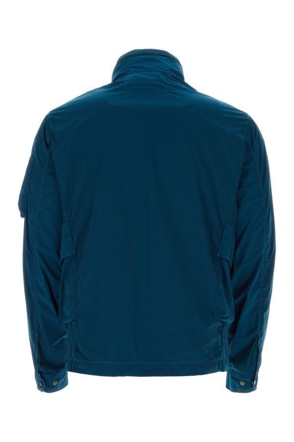 C.P. Company Man Blue Stretch Nylon Jacket - 2