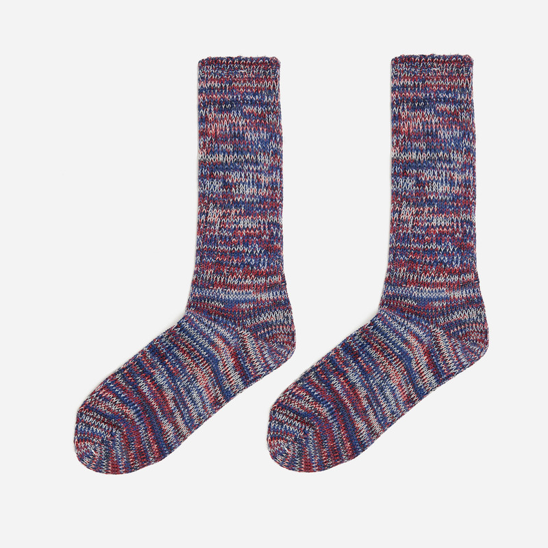 Anonymous Ism 5 Colour Mix Crew Sock 1