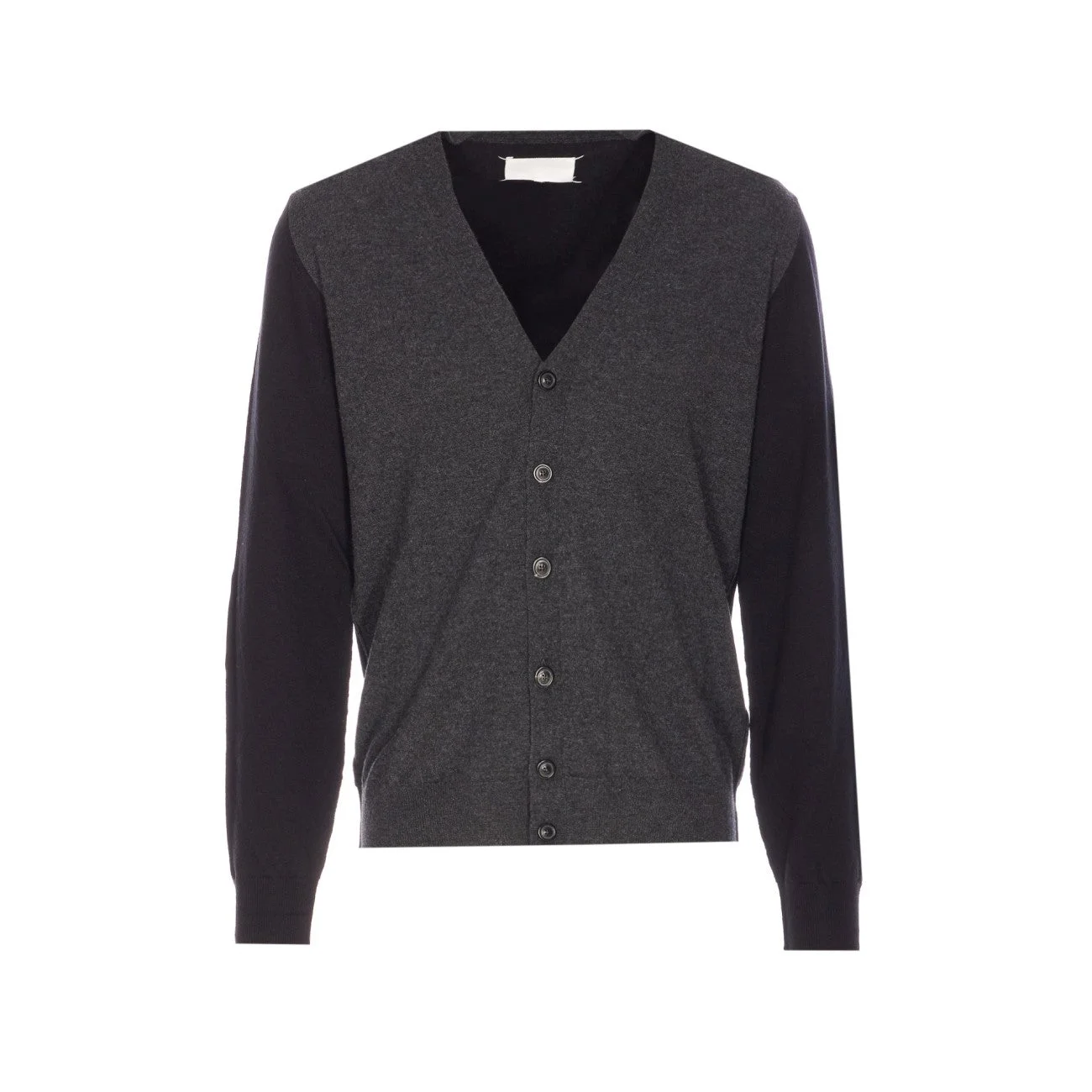 Maison Margiela Men Four Stitches Two Tone Cardigan - 1