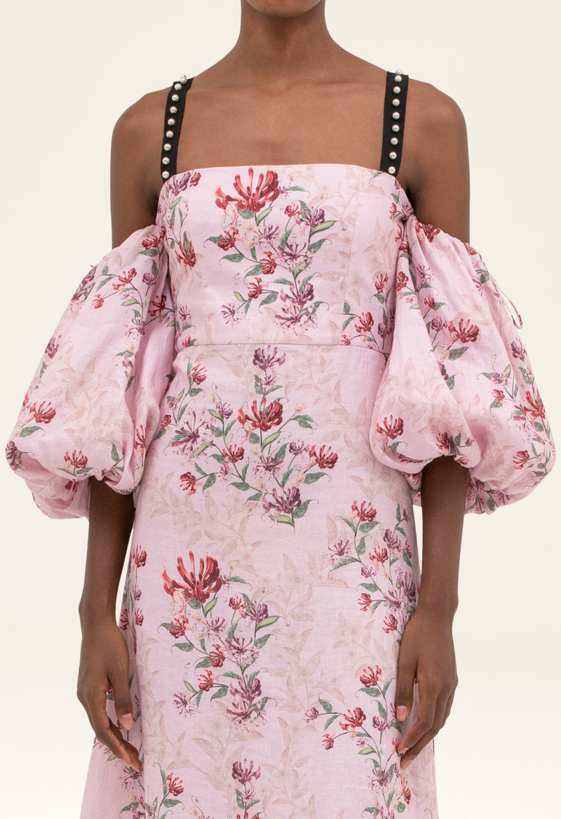 Mercedes Honeysuckle Midi Dress 7