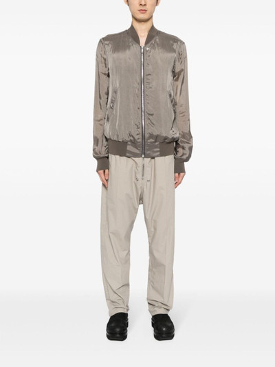 Rick Owens tapered drop-crotch trousers outlook