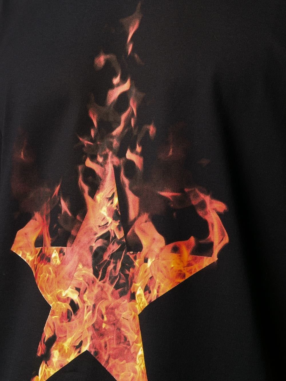 Firestars-print T-shirt - 5