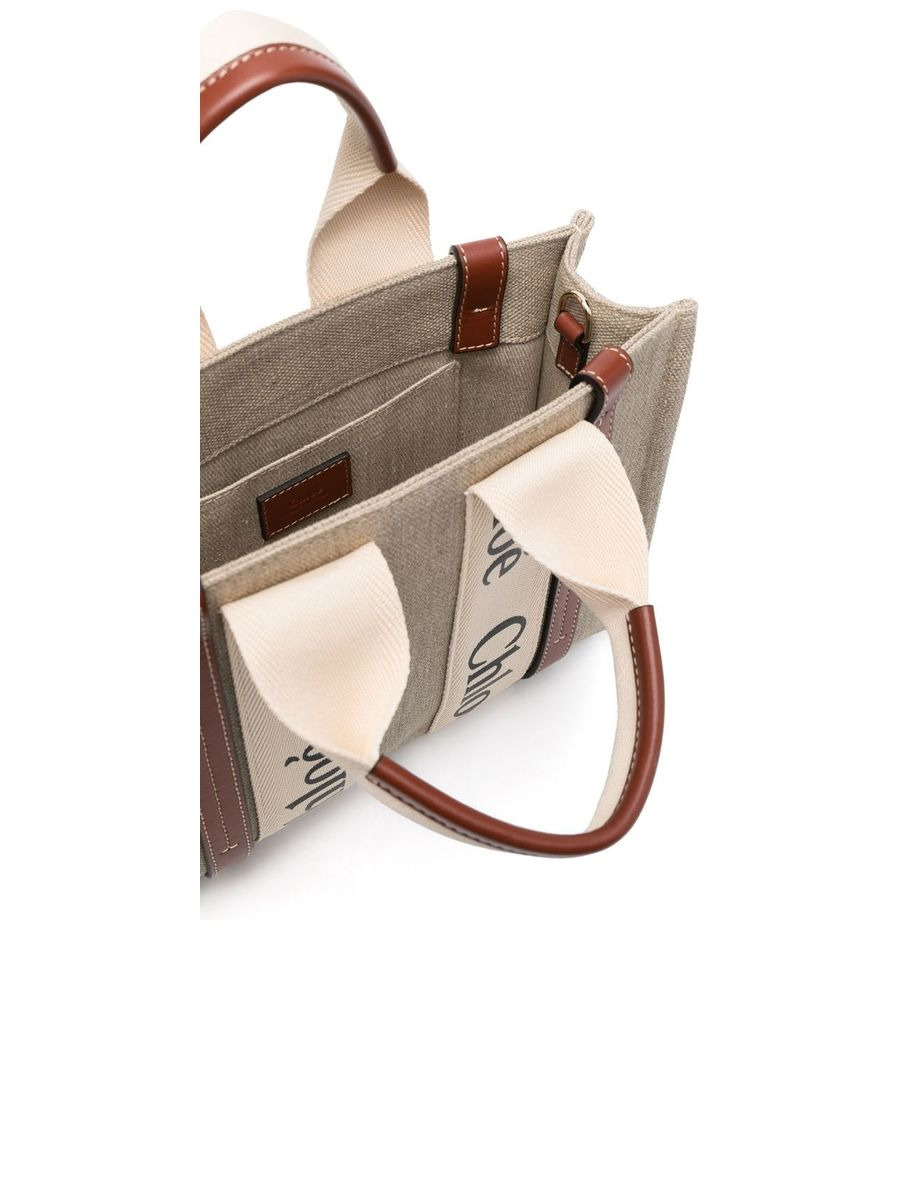 Small Woody Canvas Tote - 5
