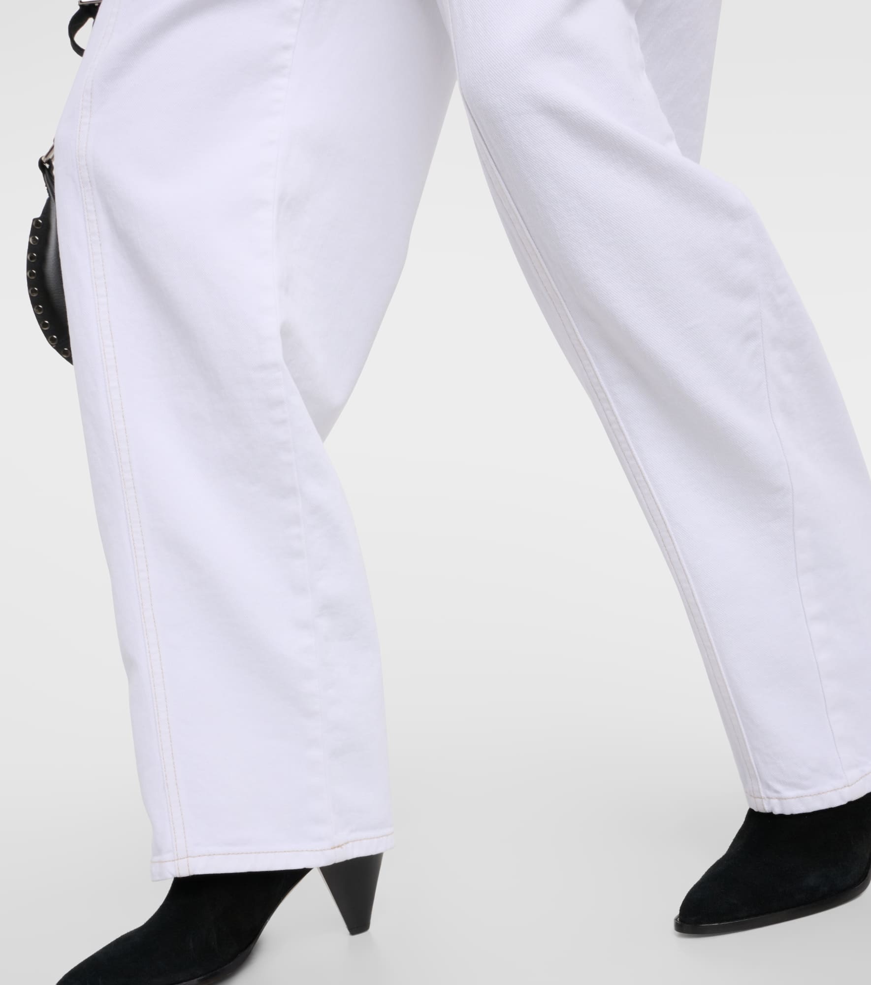 Vetan high-rise wide-leg jeans - 5