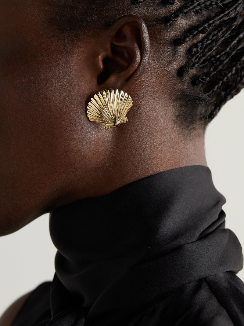 MATEO Large Venus 14-karat Gold Earrings outlook