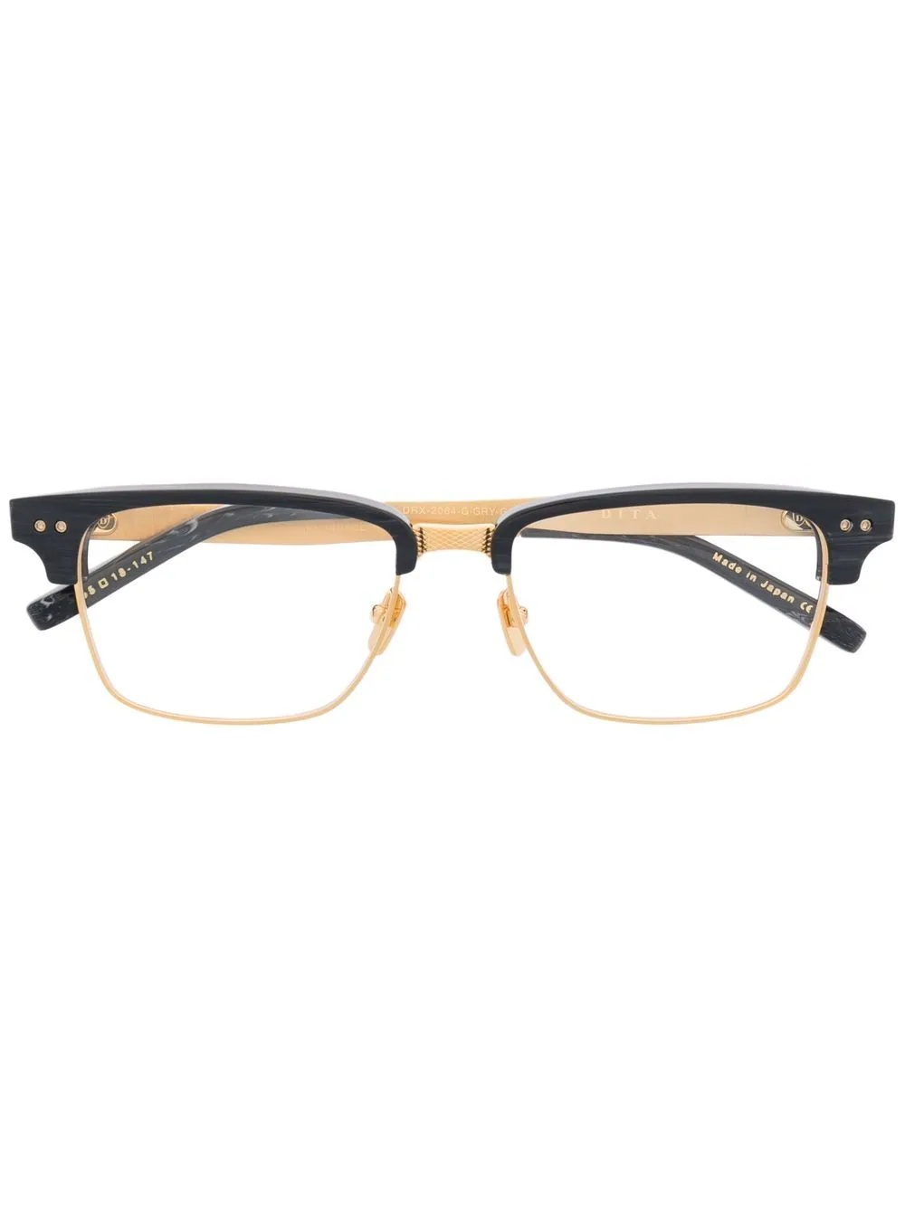 wayfarer-frame glasses - 1