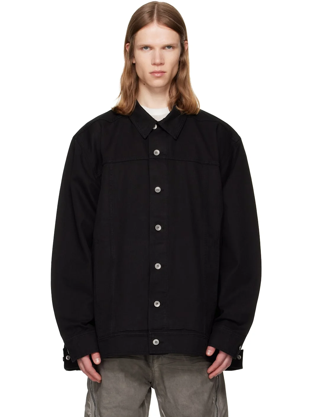 Black Tower Jumbo Worker Jacket - 1