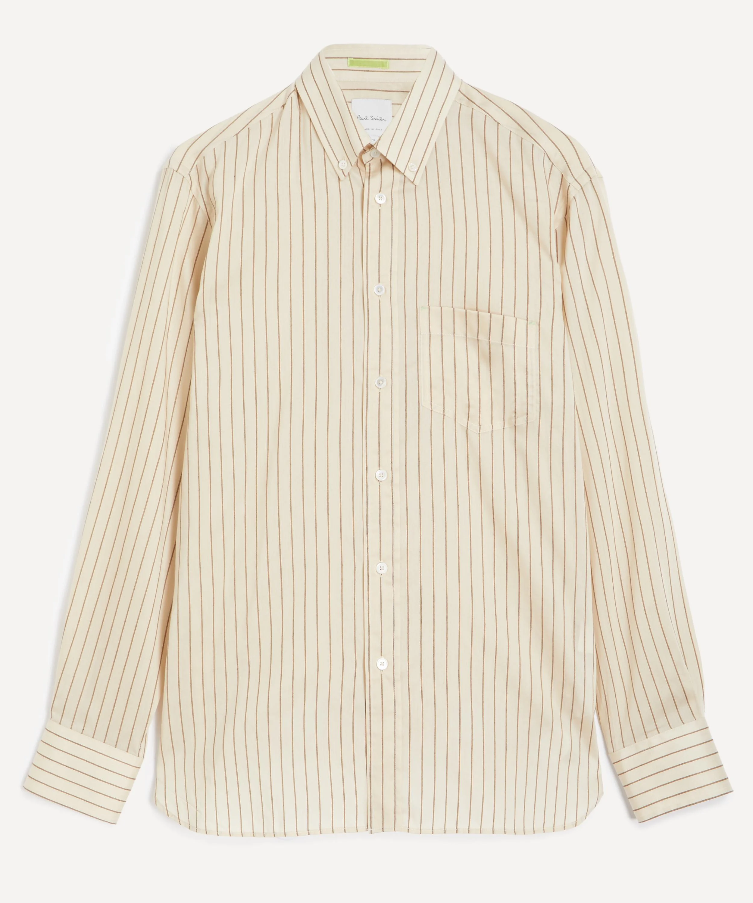 Striped Button-Down Shirt - 1