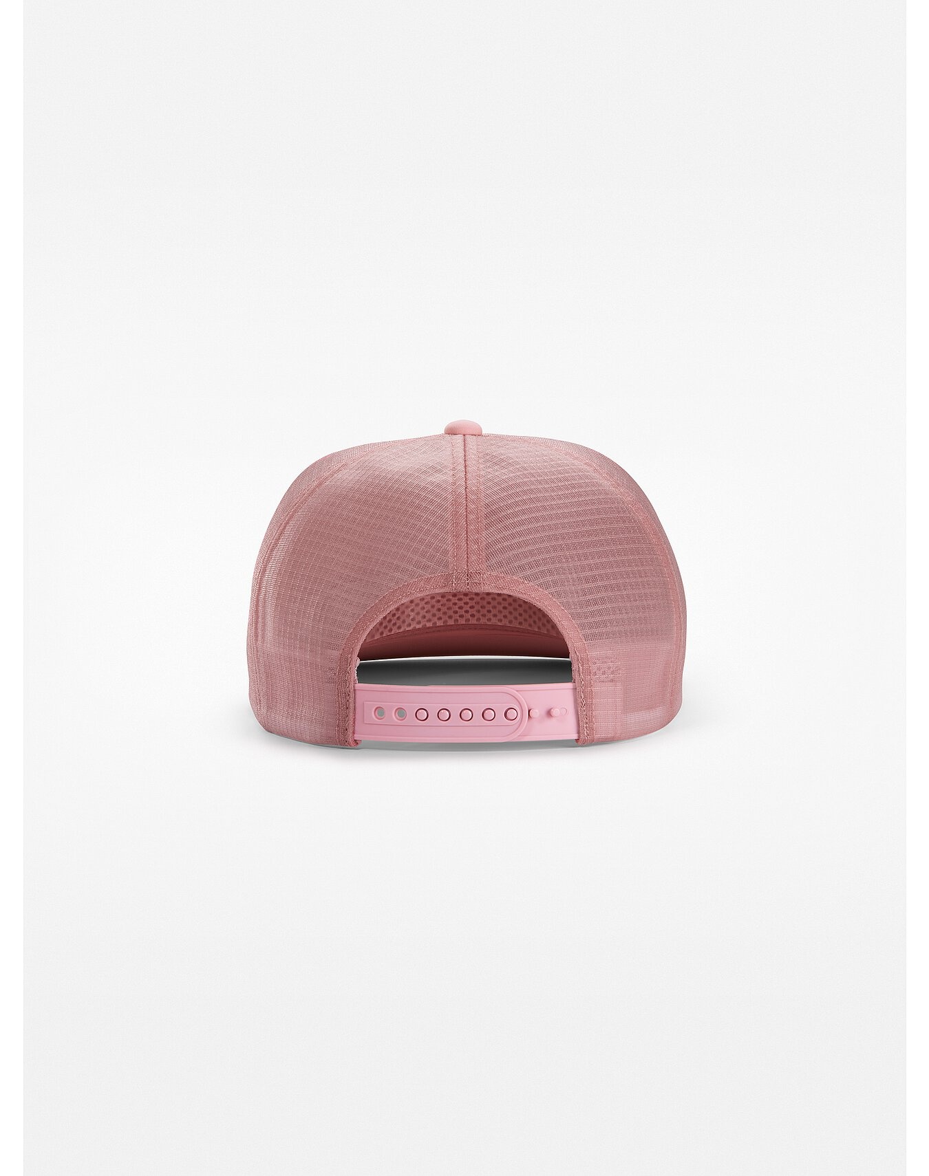 Logo Flat Brim Trucker Hat - 3