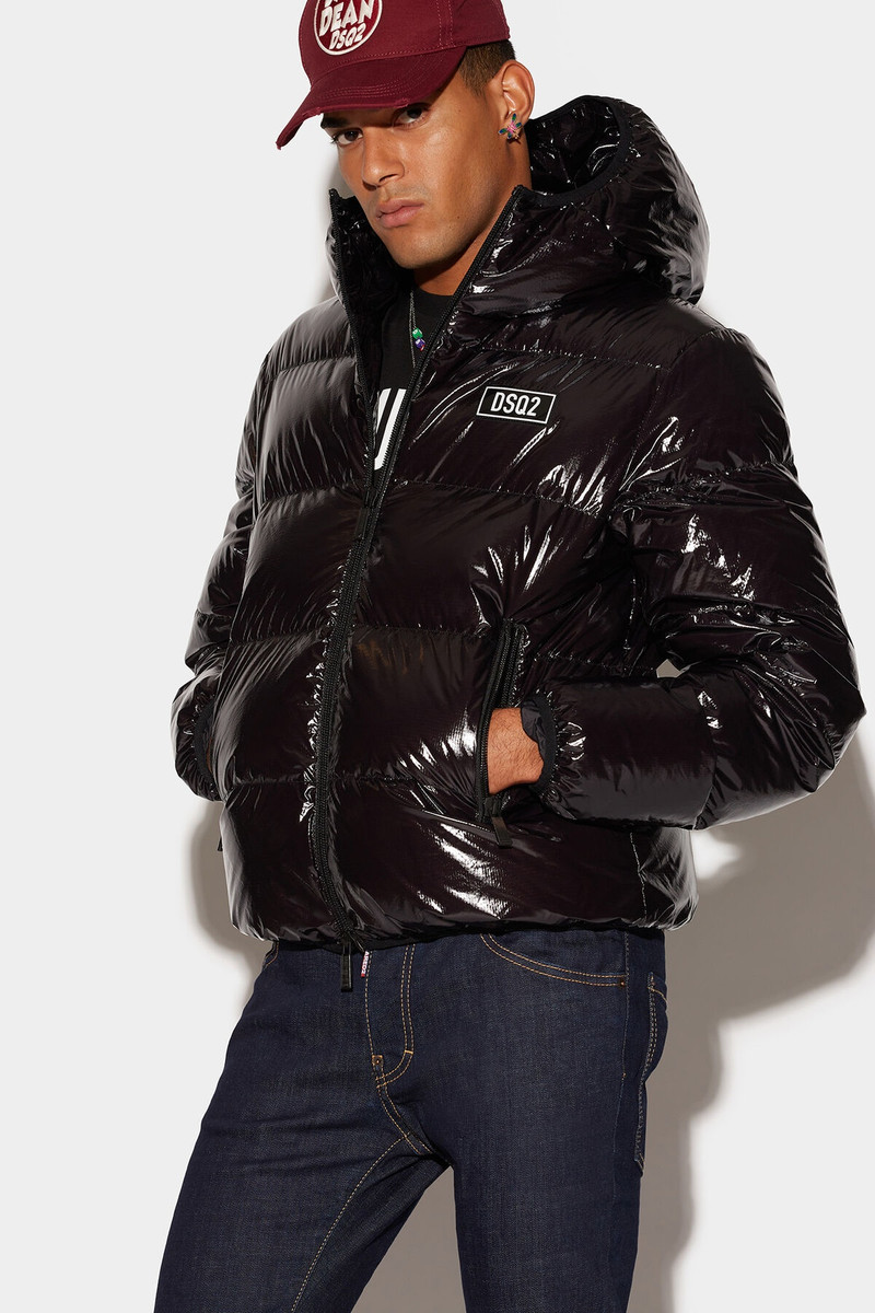 HOODED PUFFER - 1