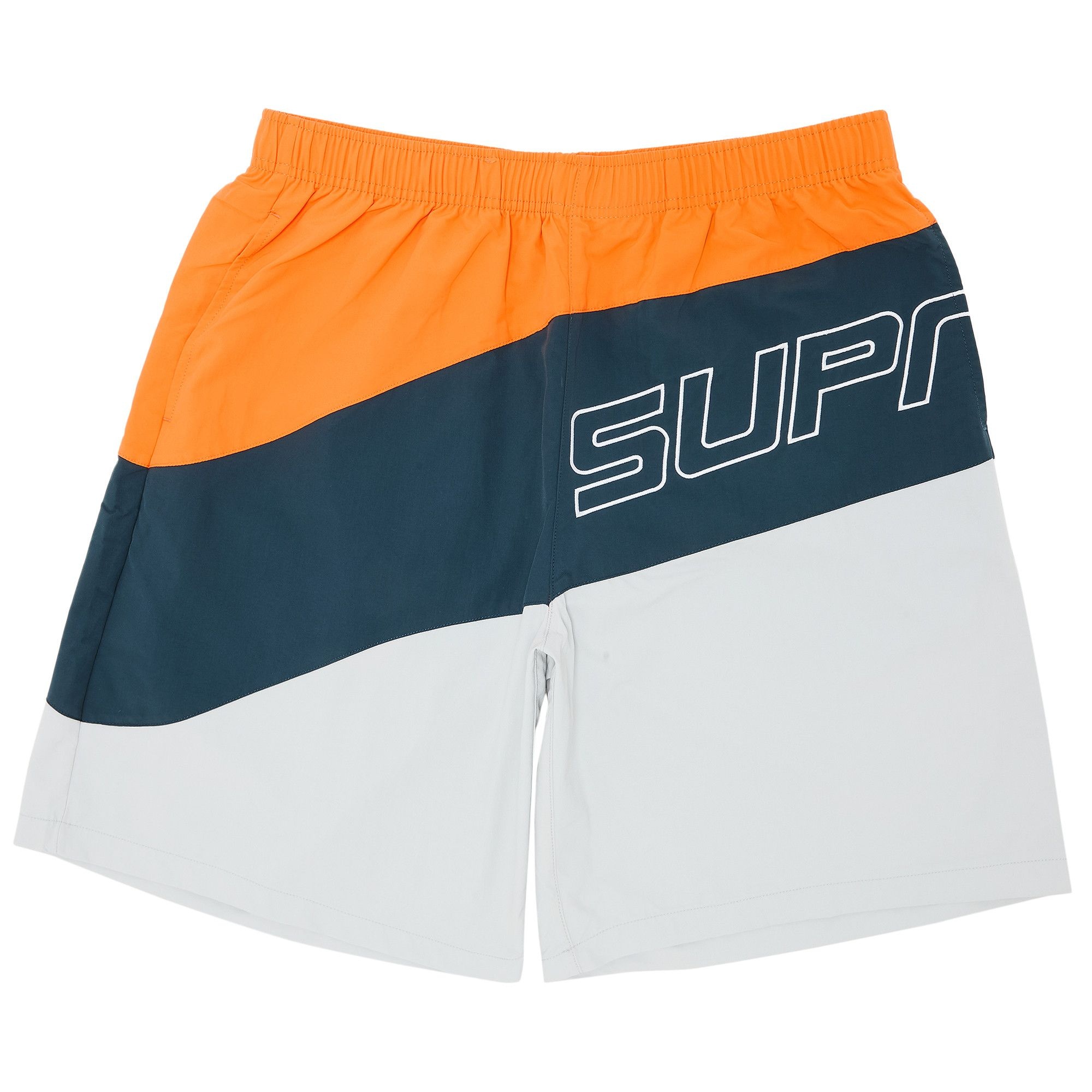 Supreme Curve Nylon Short 'Grey' - 1