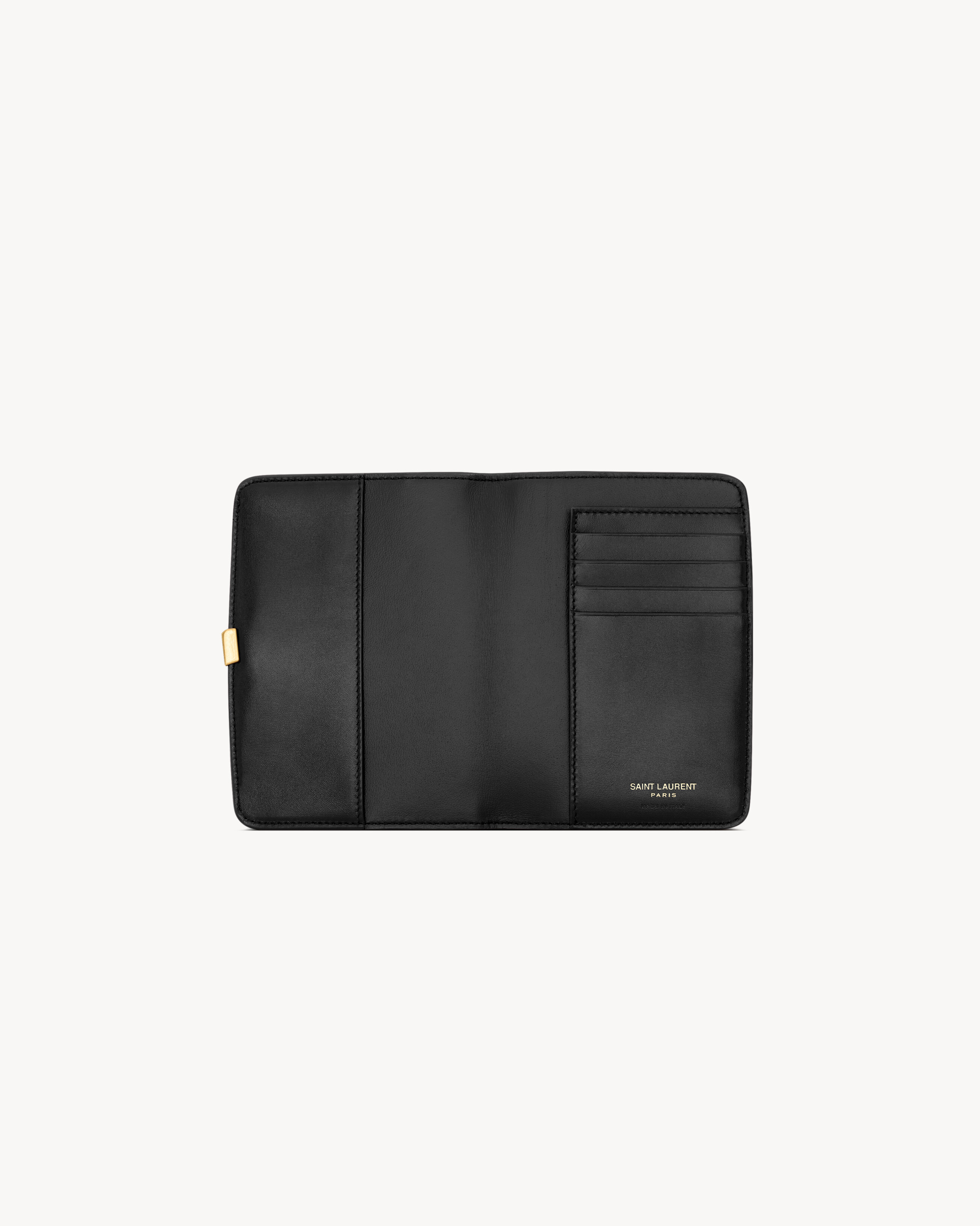 VOLTAIRE PASSPORT CASE IN BOX SAINT LAURENT - 4