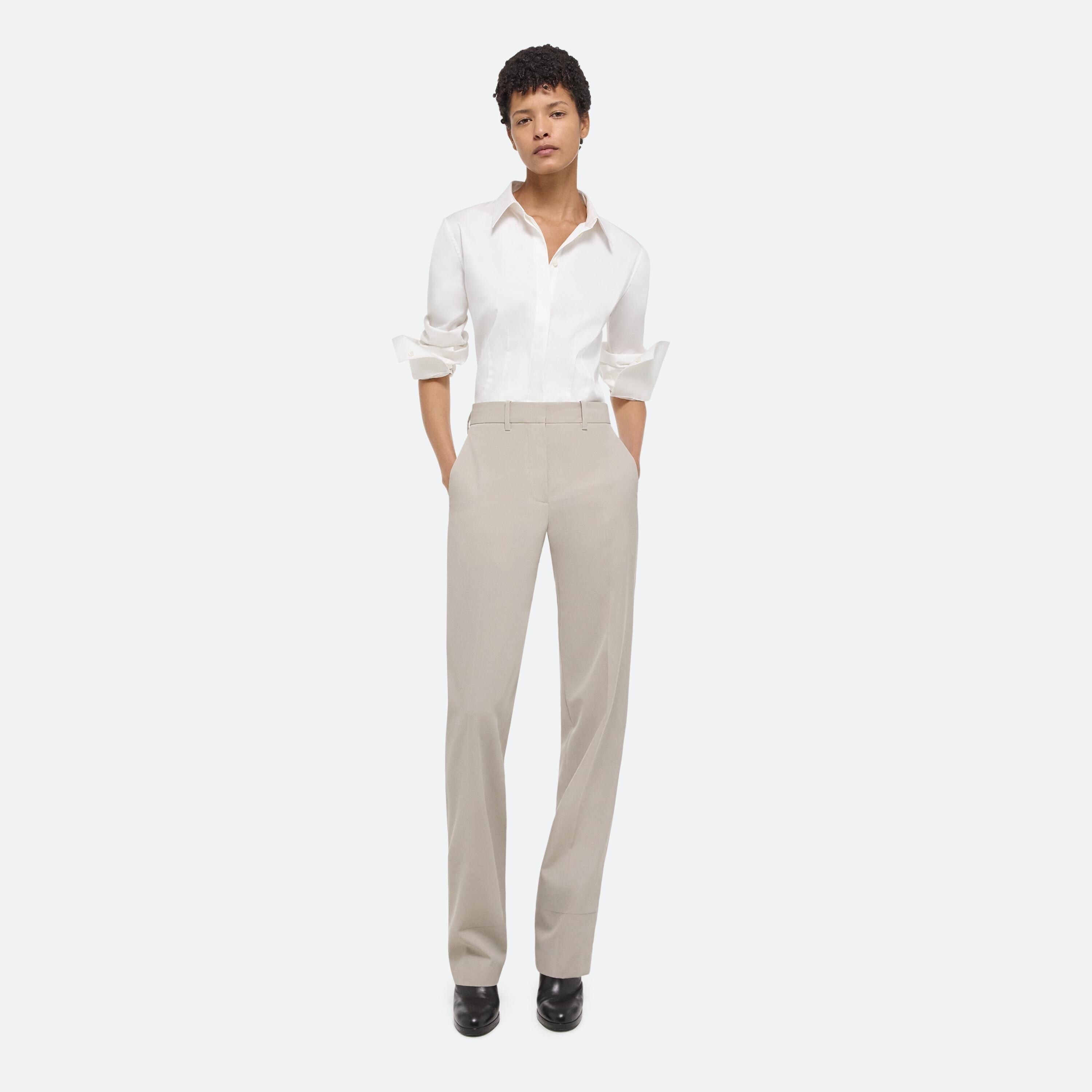 VIRGIN WOOL CAR TROUSER - 2