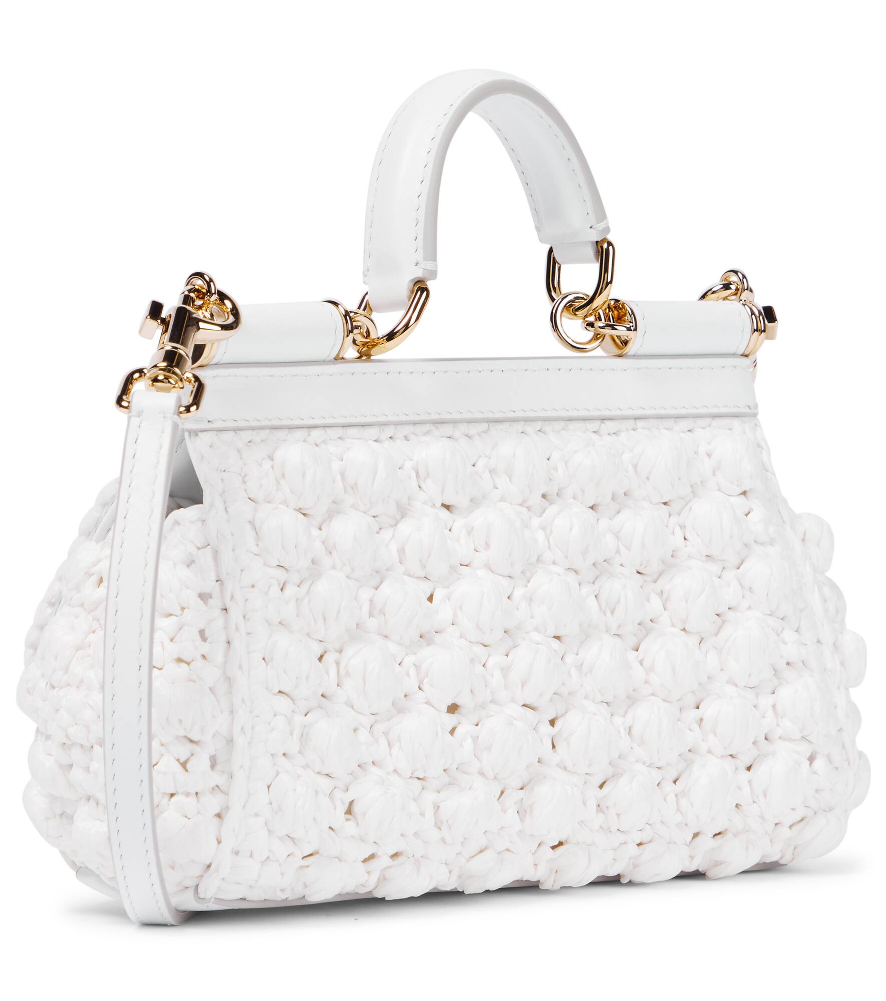 Bridal Sicily Small crochet tote - 4