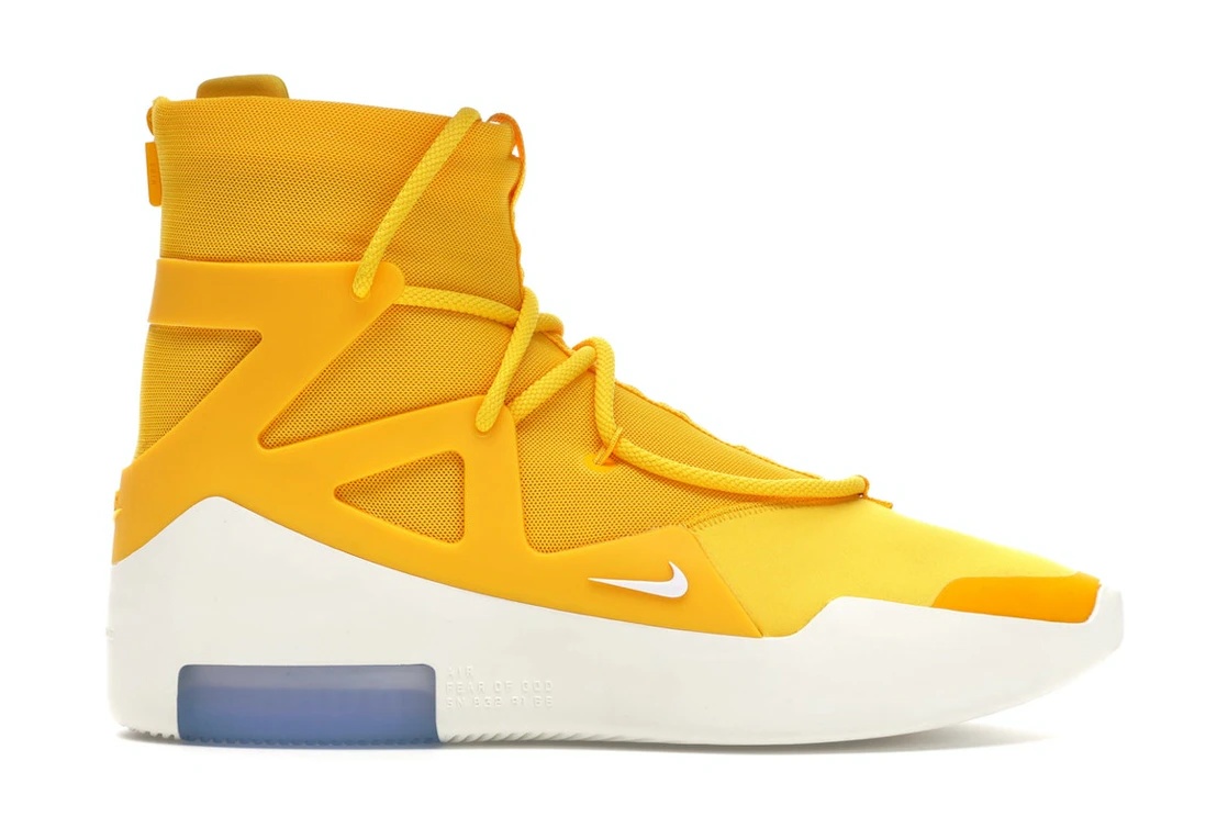 Nike Air Fear Of God 1 Yellow - 1