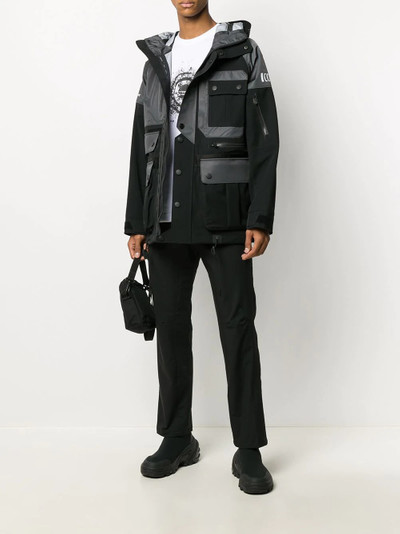 White Mountaineering colour block cargo jacket  outlook