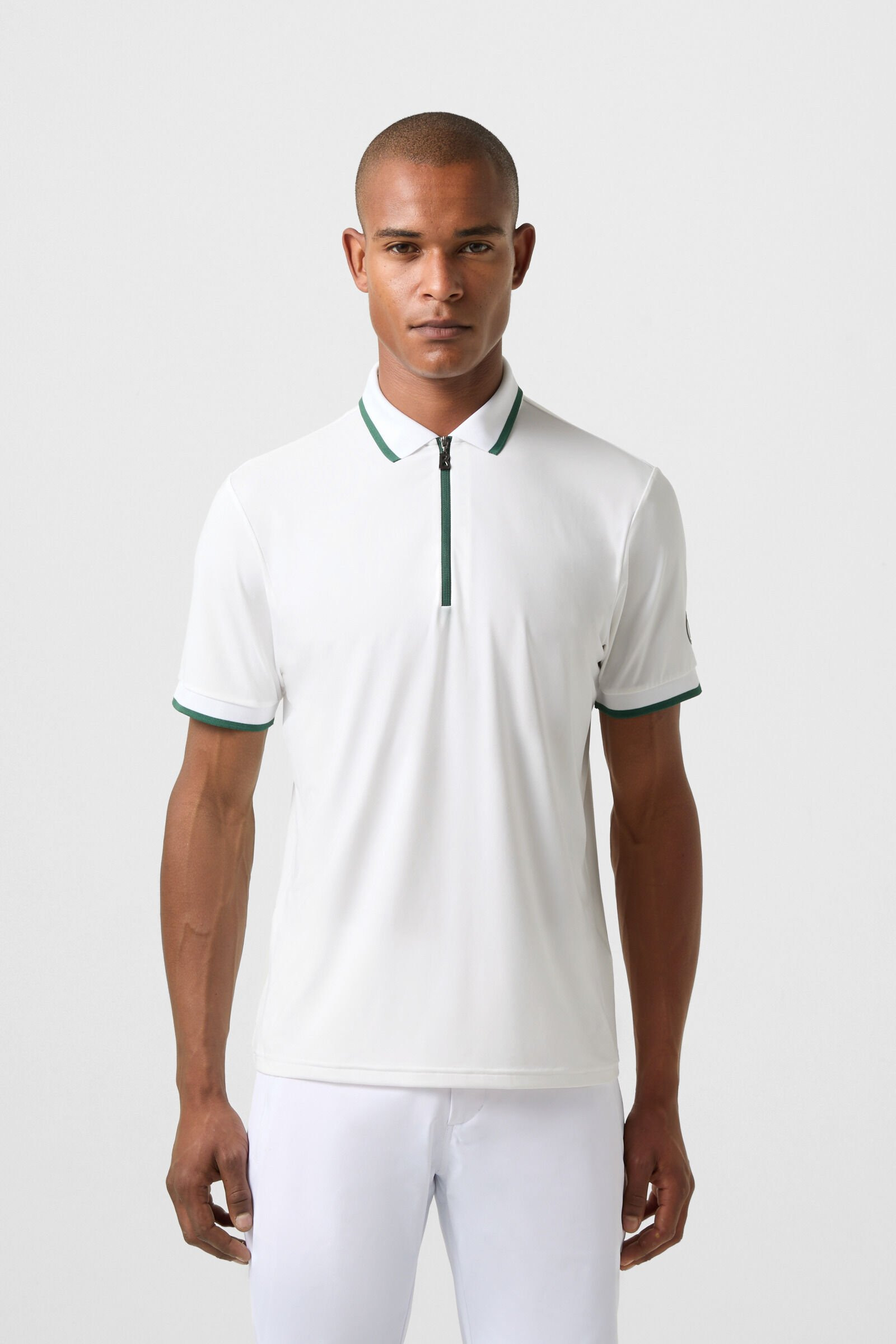 Cody functional short-sleeved top in White - 2