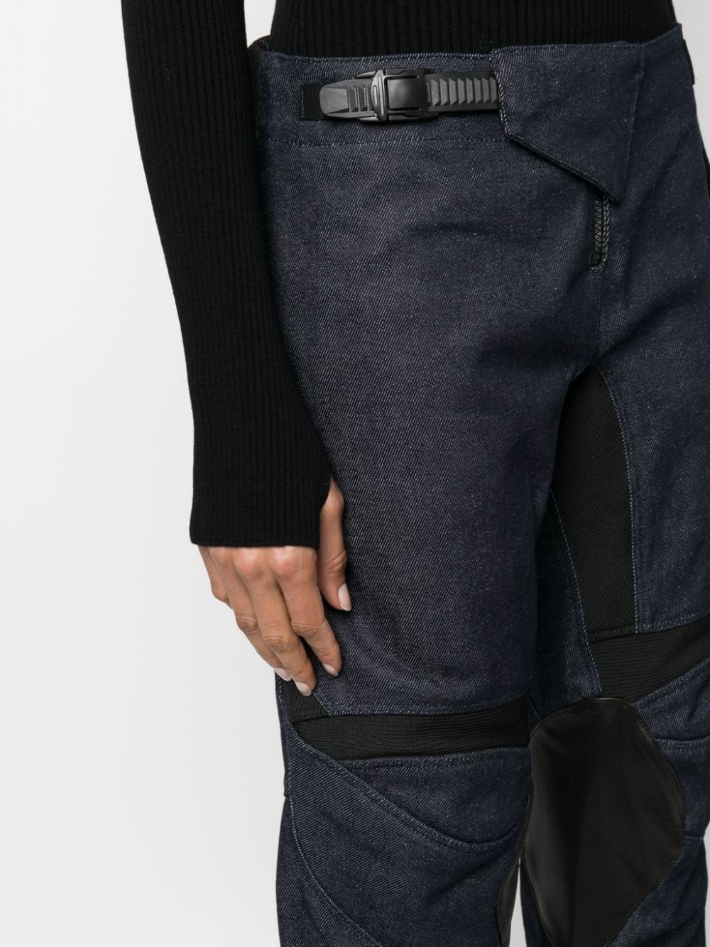 low-rise cropped-leg jeans - 5