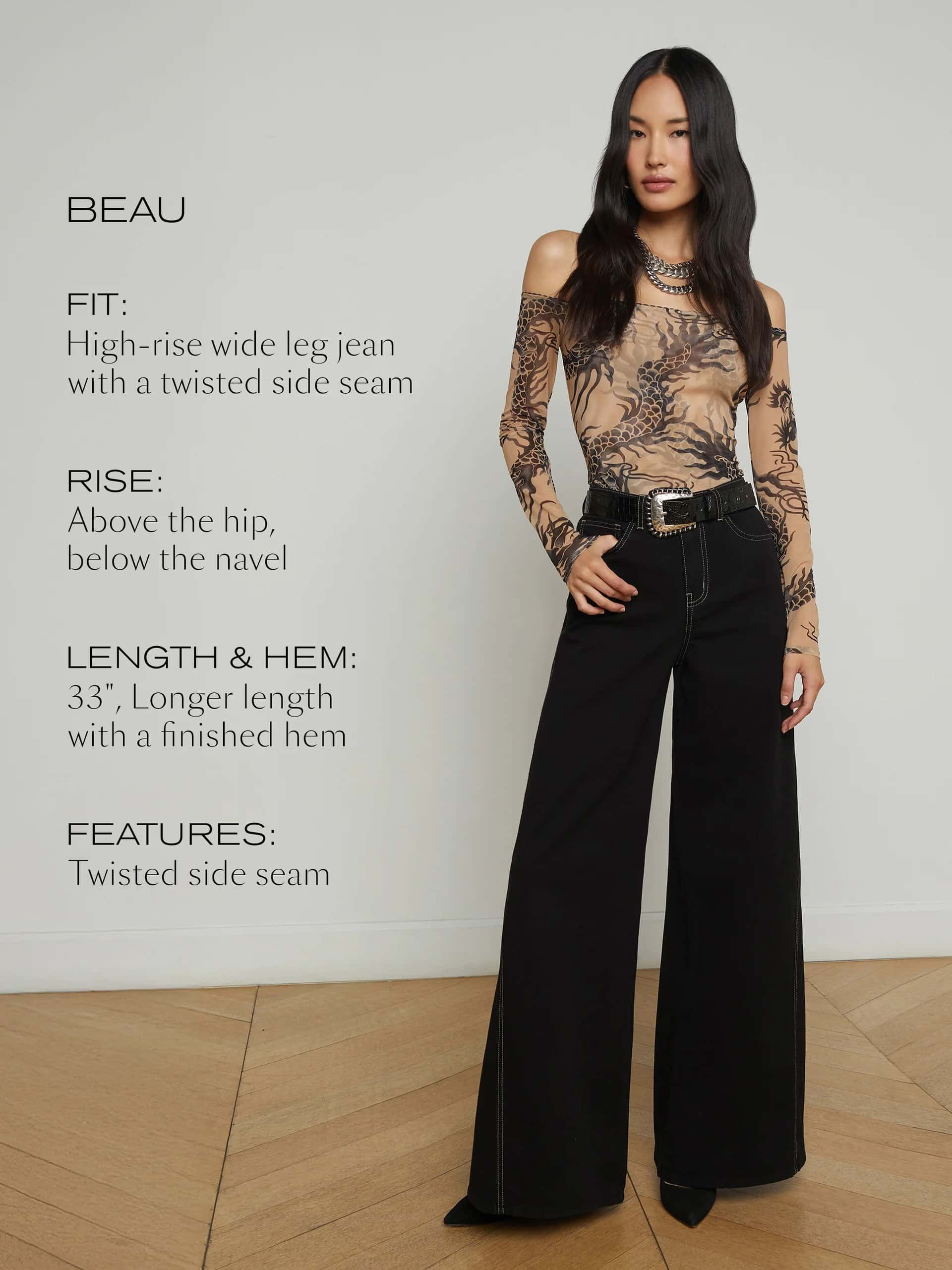 Beau Wide-Leg Jean - 6