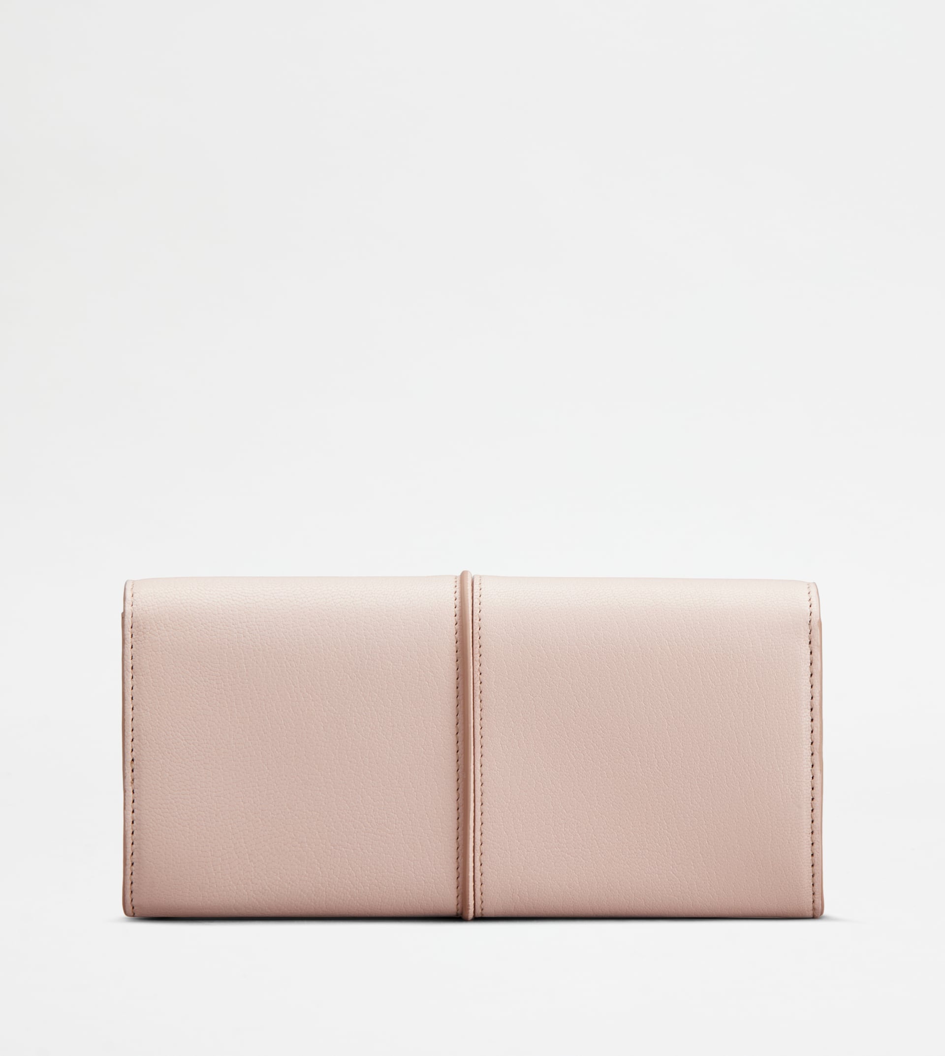T TIMELESS WALLET IN LEATHER - PINK - 3