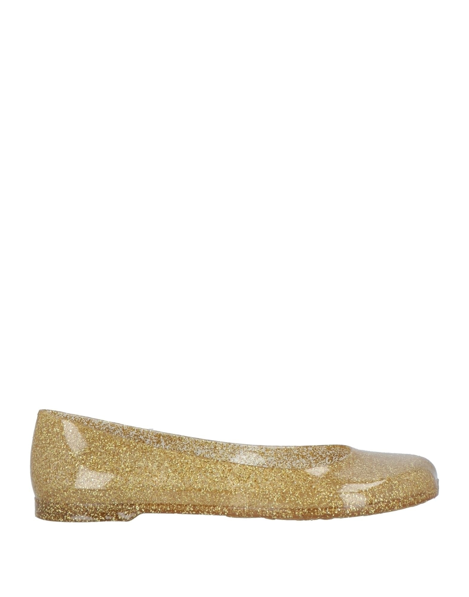 Gold Women's Ballet Flats - 1