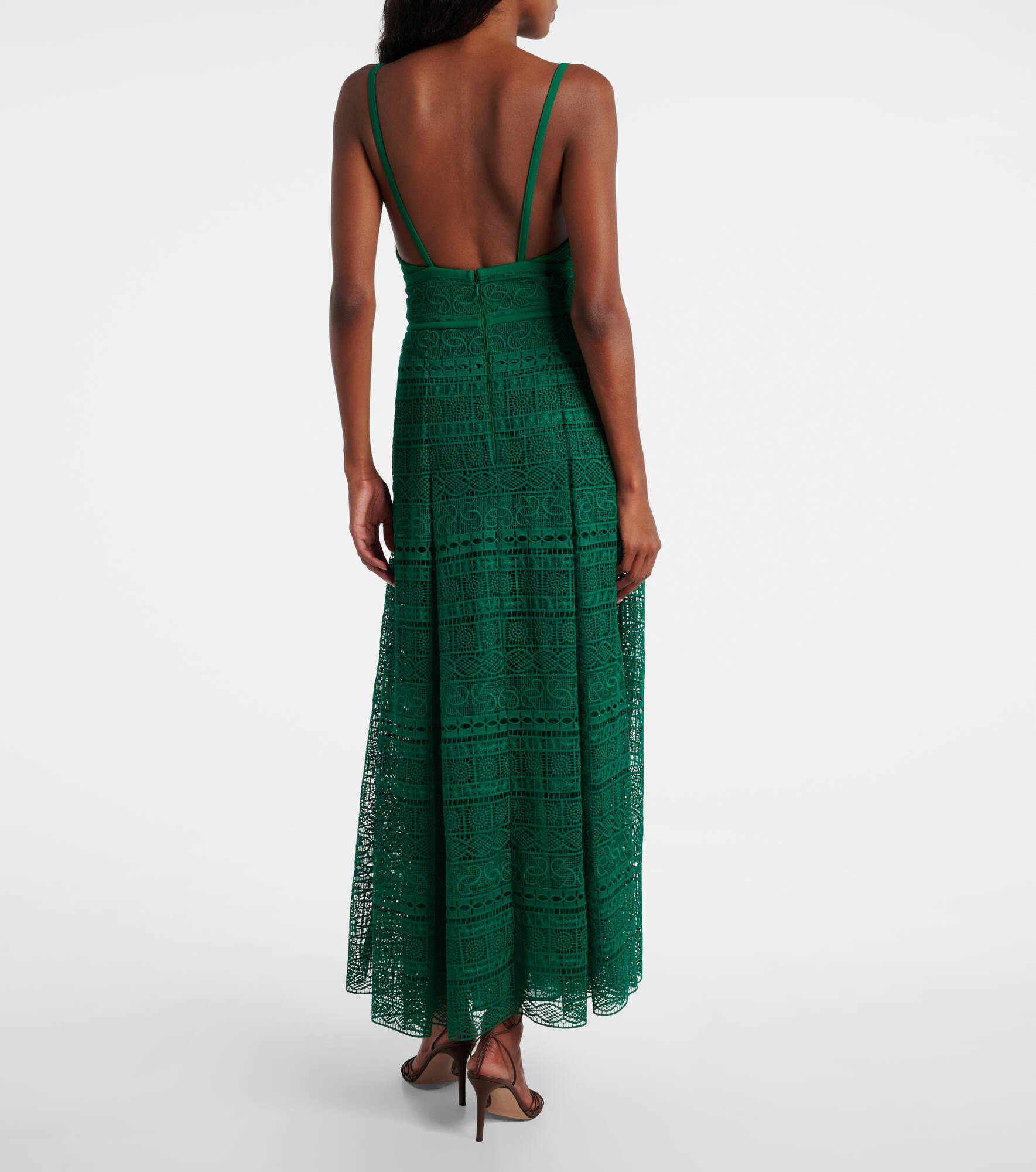 Macramé midi dress - 3