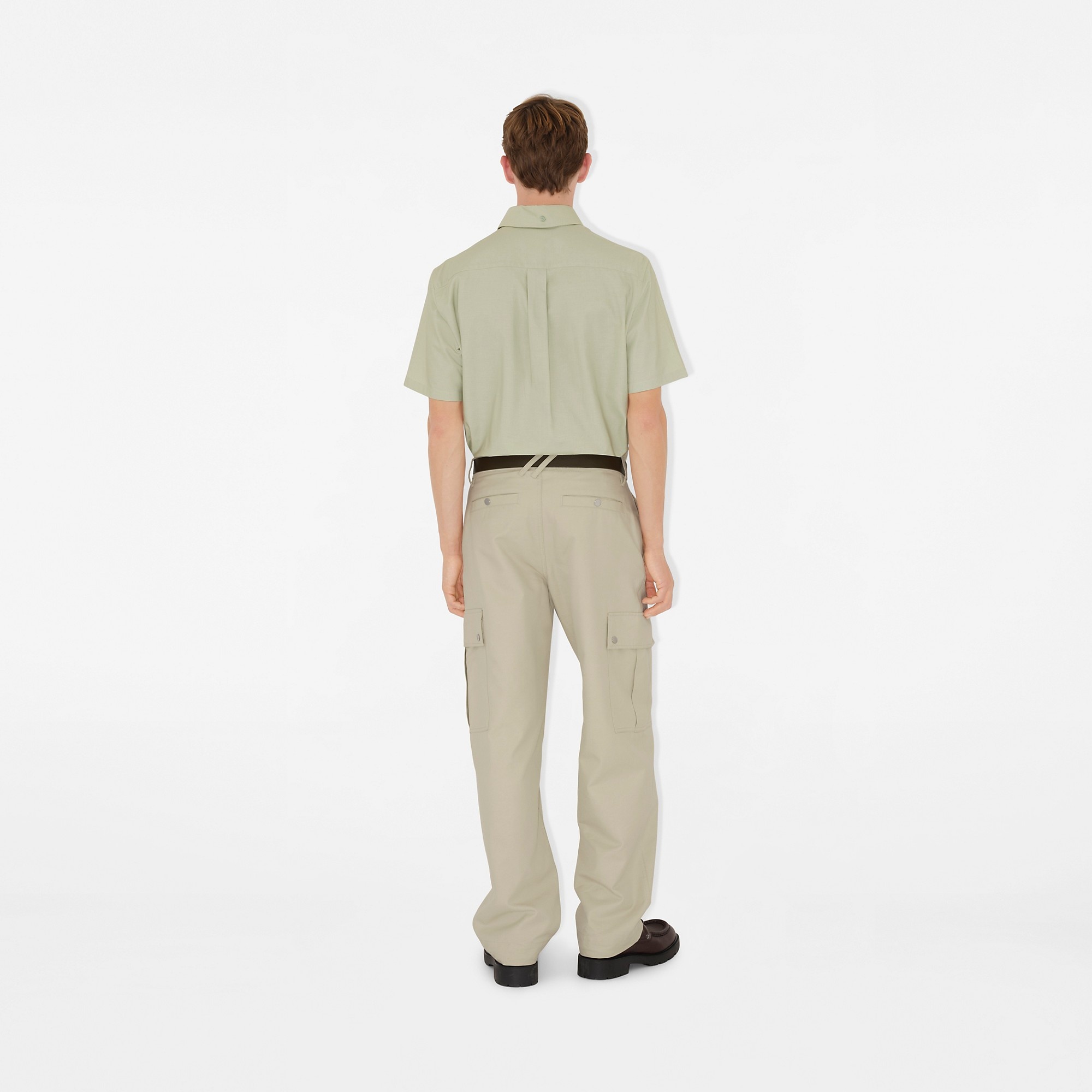 Relaxed Fit Cotton Oxford Shirt - 4