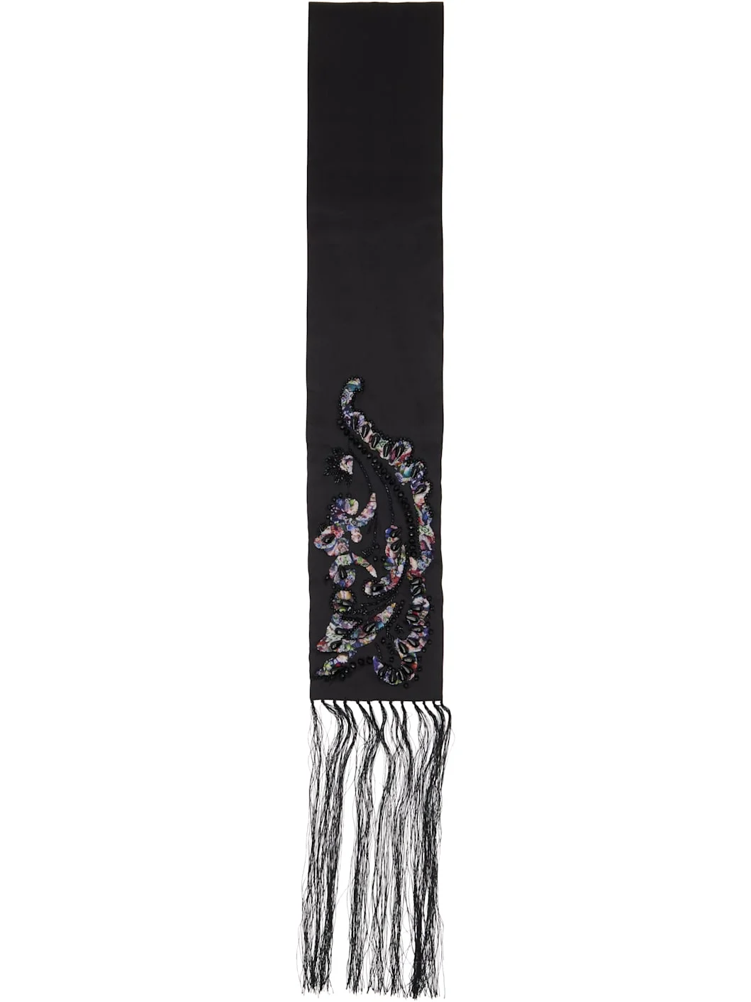 Black Fania Scarf - 1