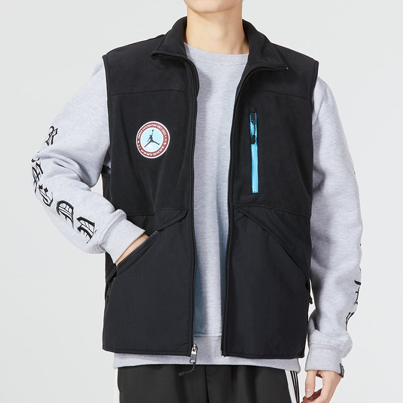 Air Jordan Logo Vest 'Black' FB1907-010 - 4