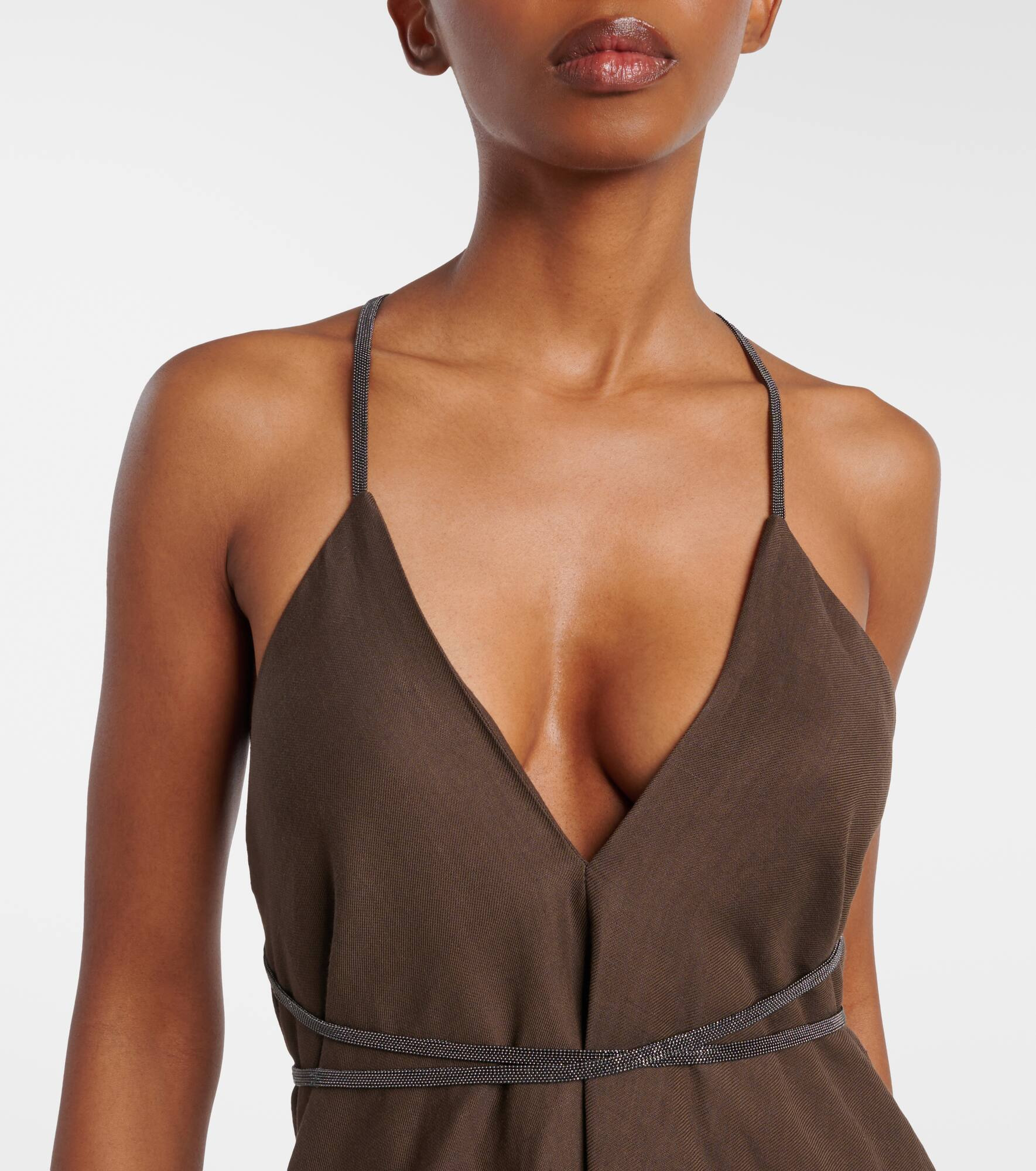 Open-back maxi dress - 4