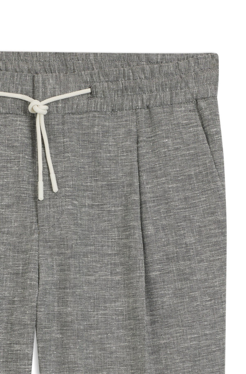 HUGO SLIM-FIT TROUSERS IN PERFORMANCE SHARKSKIN outlook