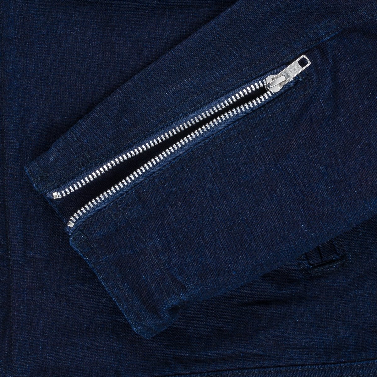 IHJ-135-IND 13oz Oxford Cloth Riders Jacket - Indigo - 11