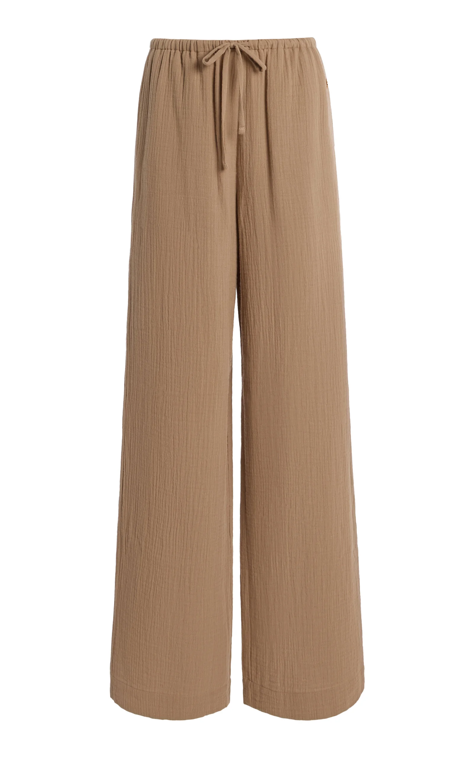 Brody Cotton Pants taupe - 1