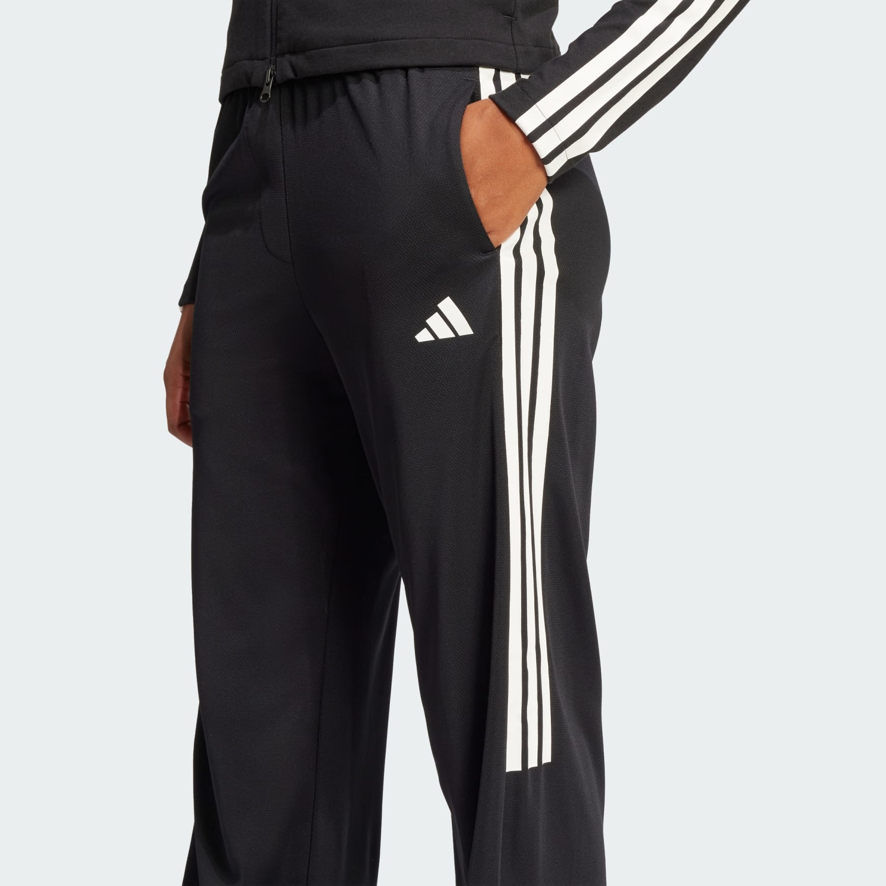 Tiro Cut 3-Stripes Mesh Wide-Leg Pants - 5