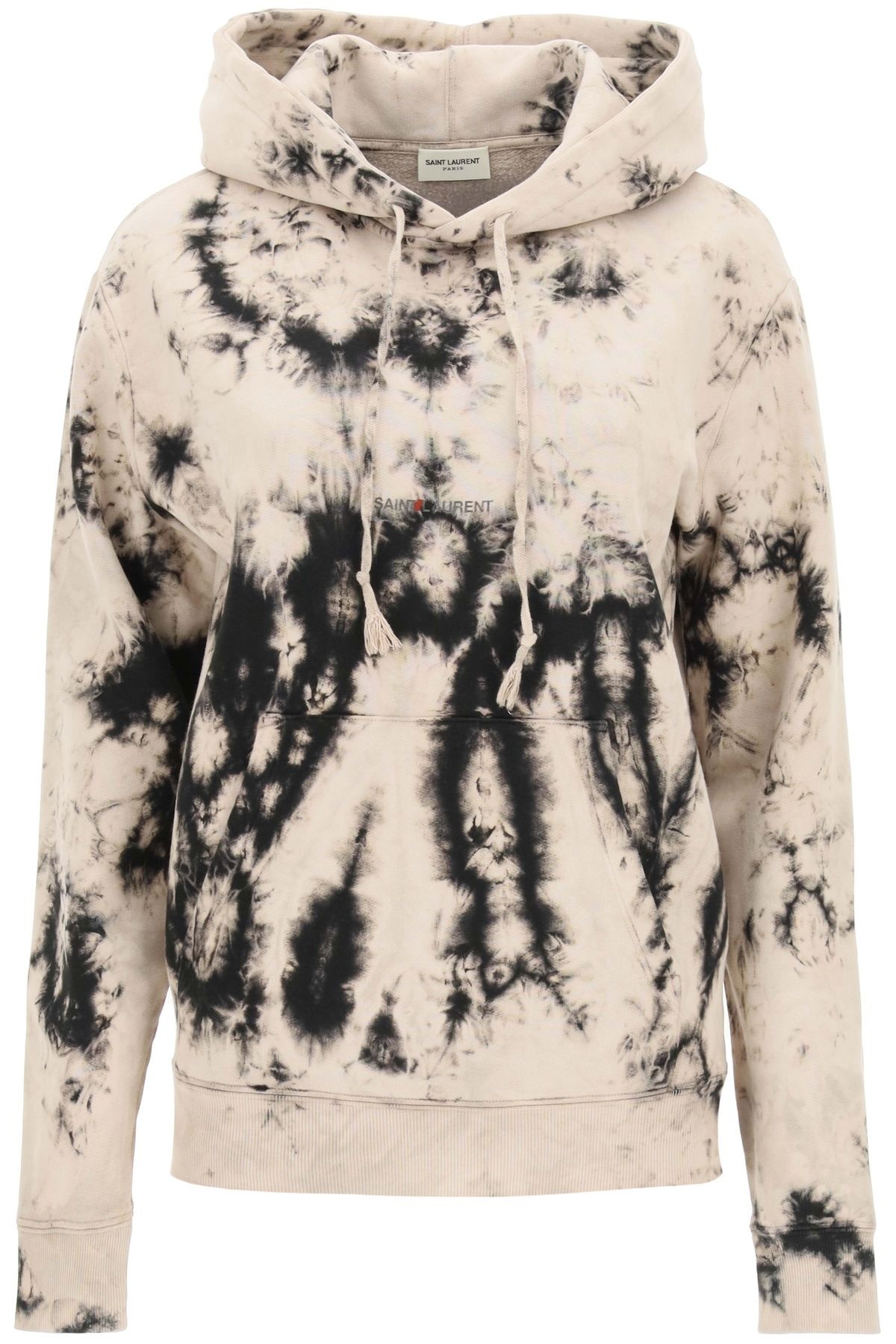 LOGO PRINT TIE-DYE SWEATSHIRT - 1