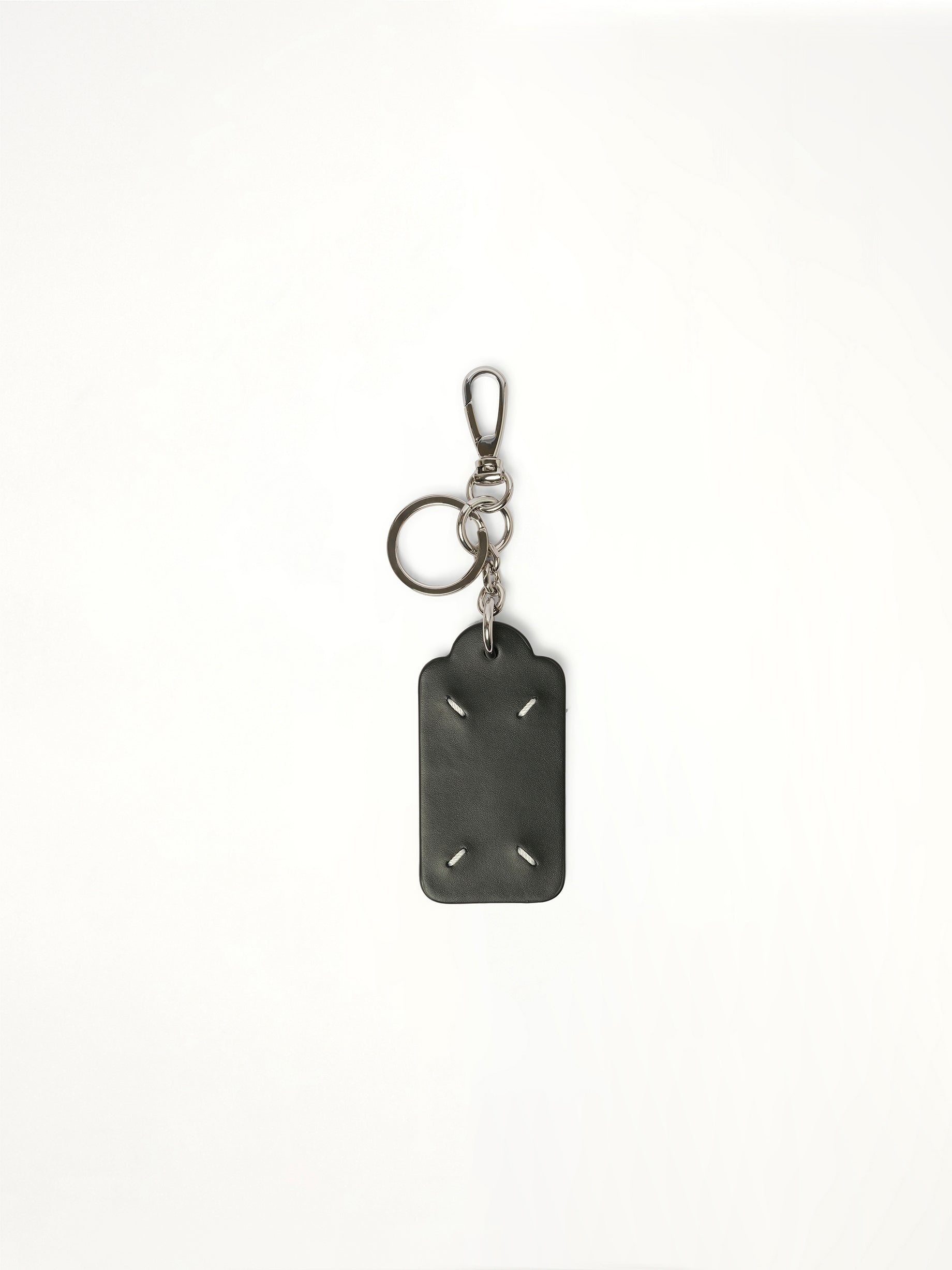 Big Tag Keyring in Black/White - 2