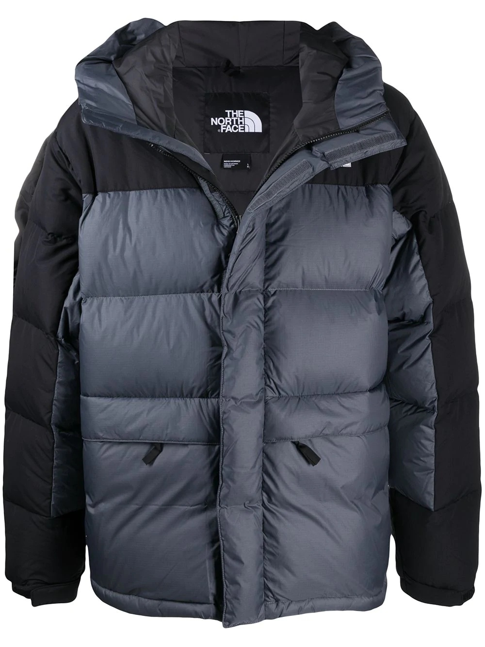 two-tone puffer jacket - 1