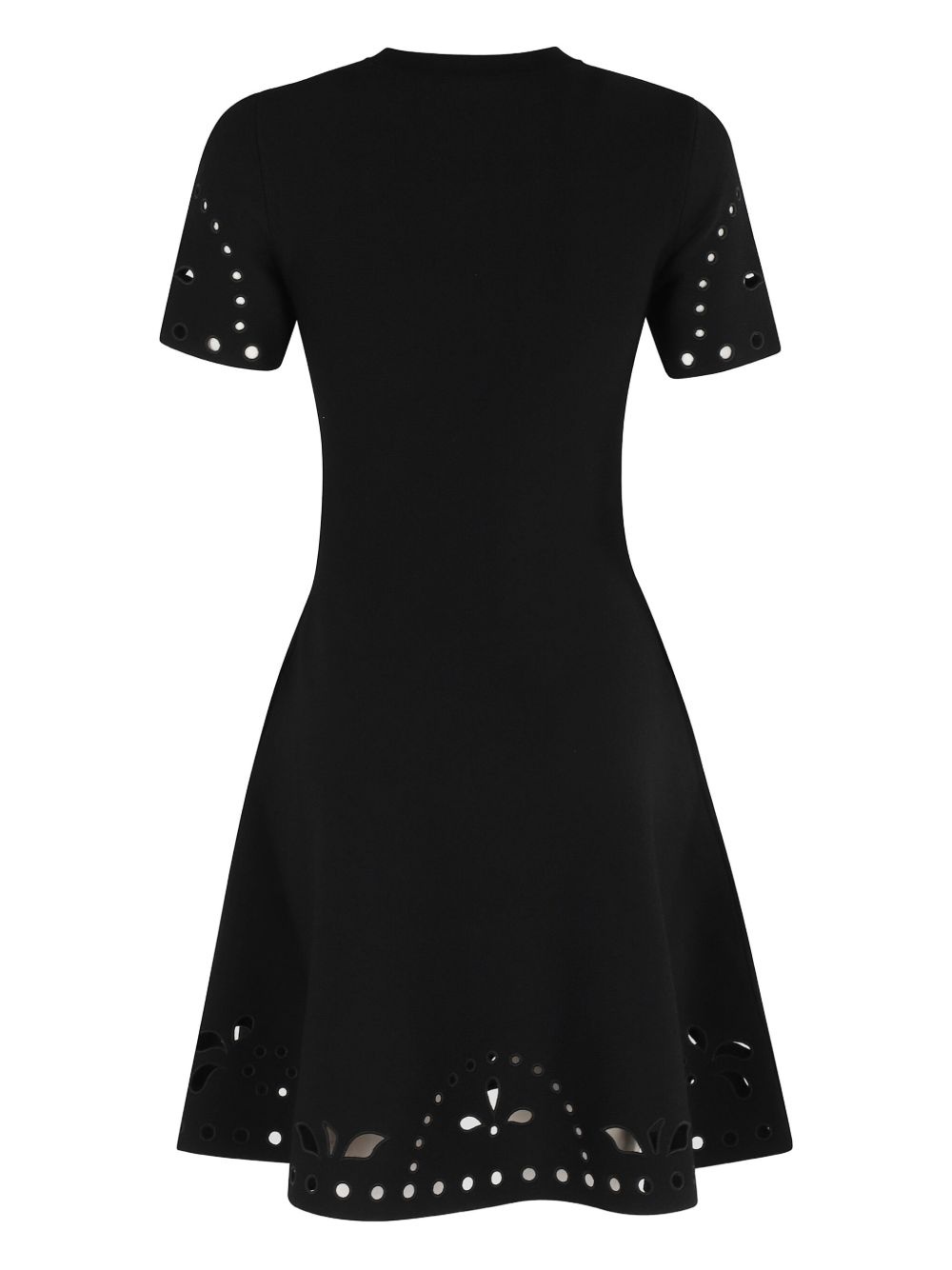 Fania laser-cut A-line dress - 2