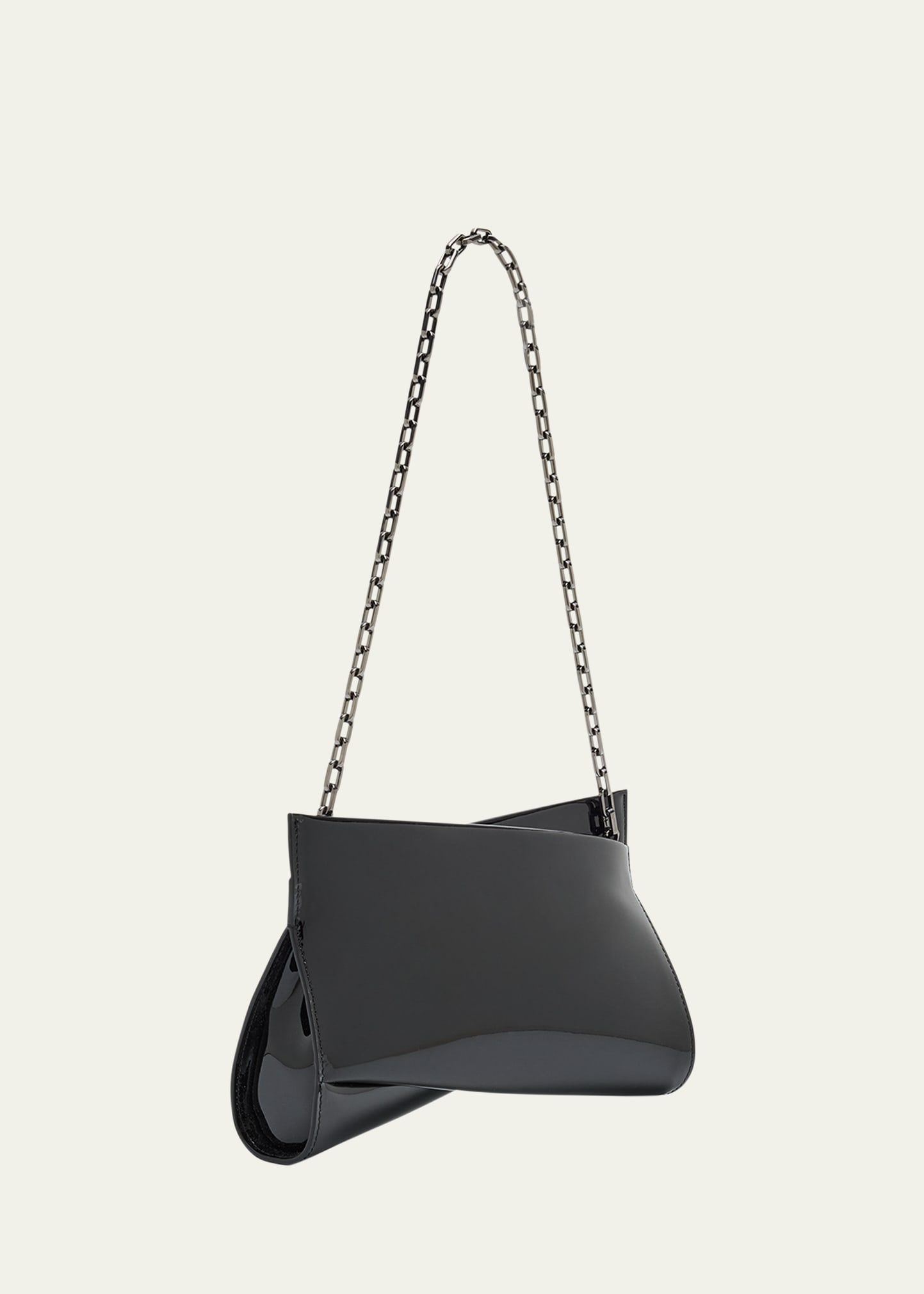 Loubitwist Small Clutch Bag in Patent Leather - 3