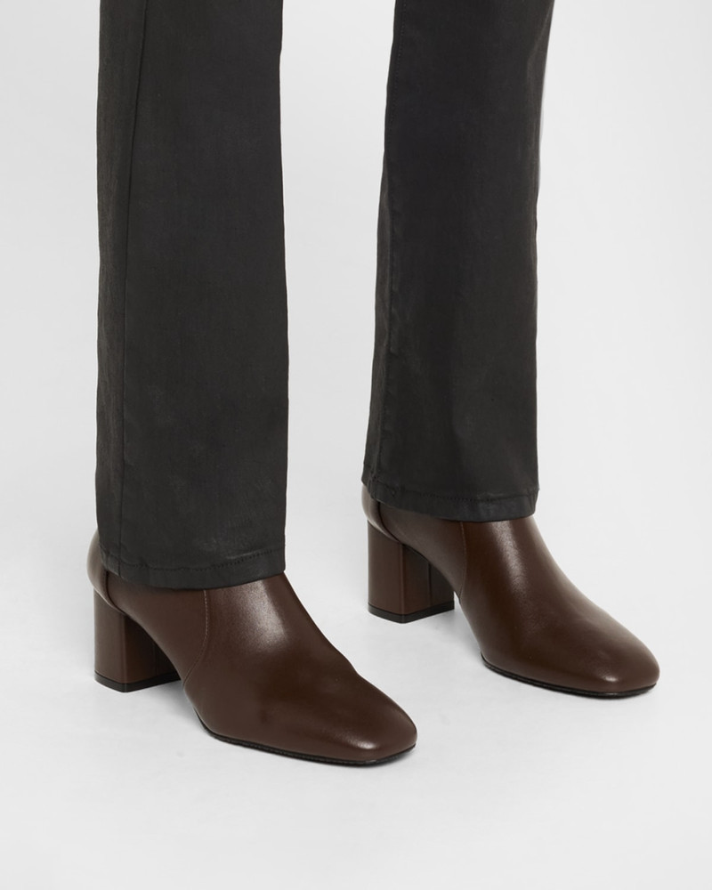 Stuart Weitzman Lucie Leather Booties outlook