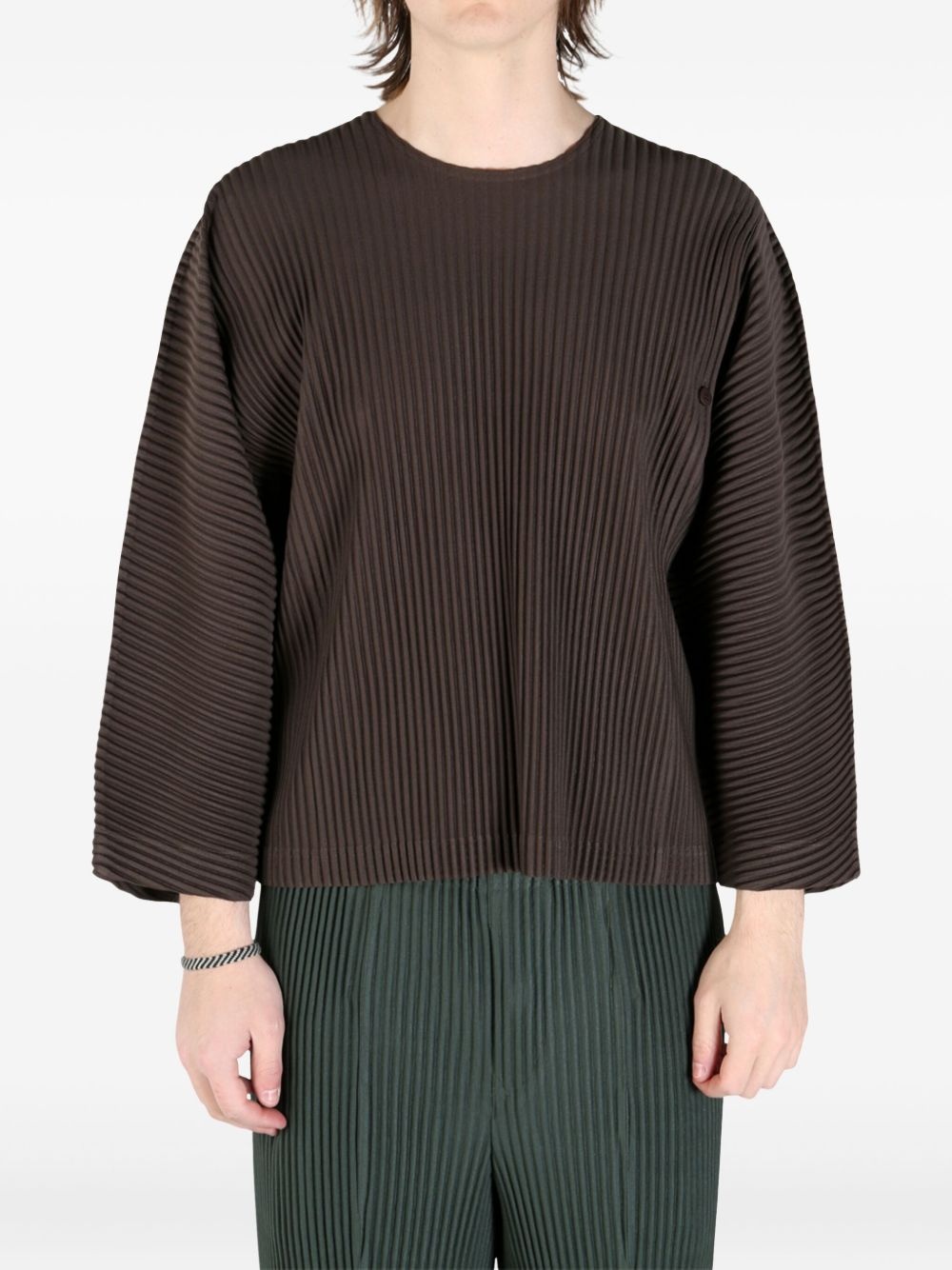 pleated jumper - 2