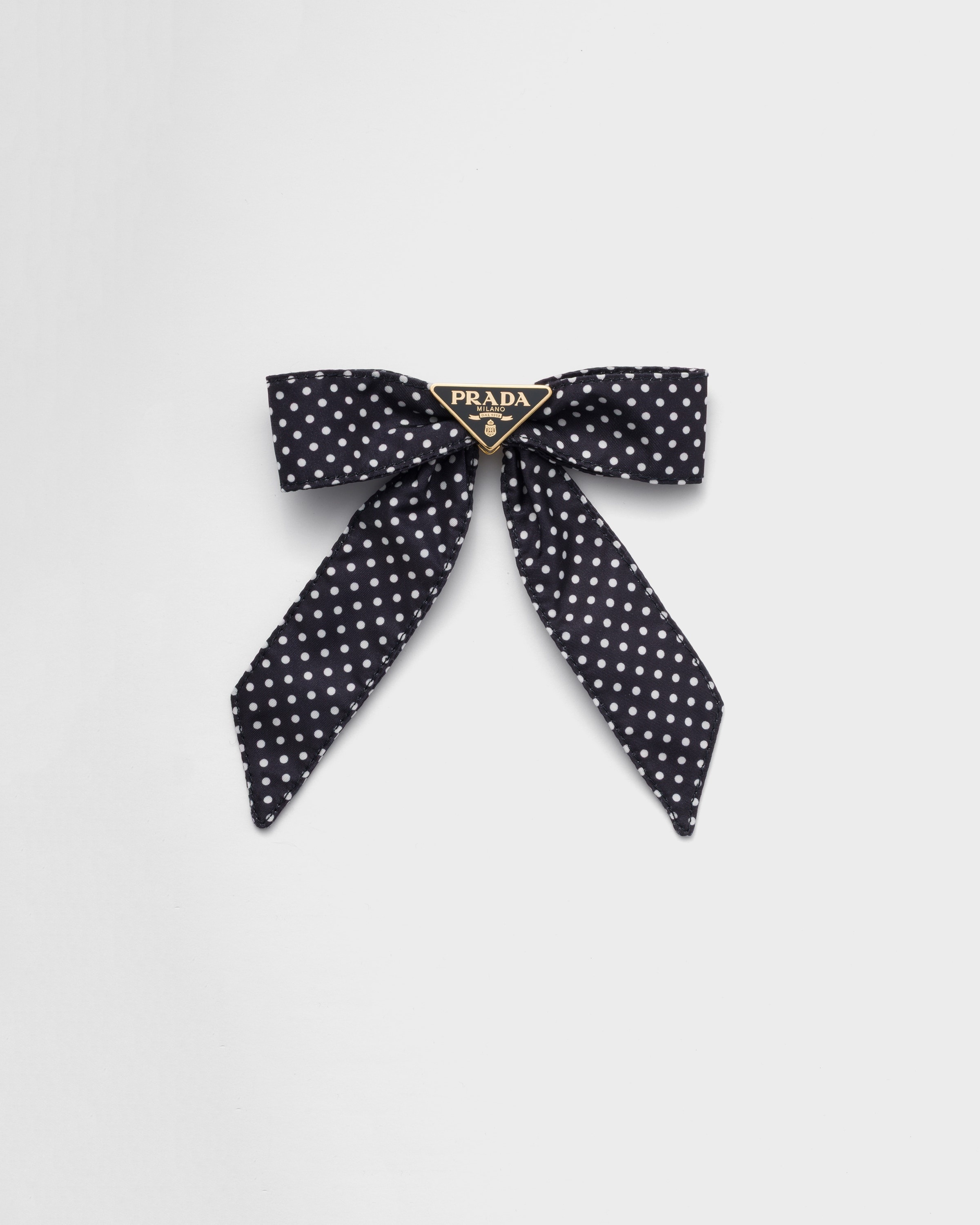 Printed Re-Nylon hair clip - 1