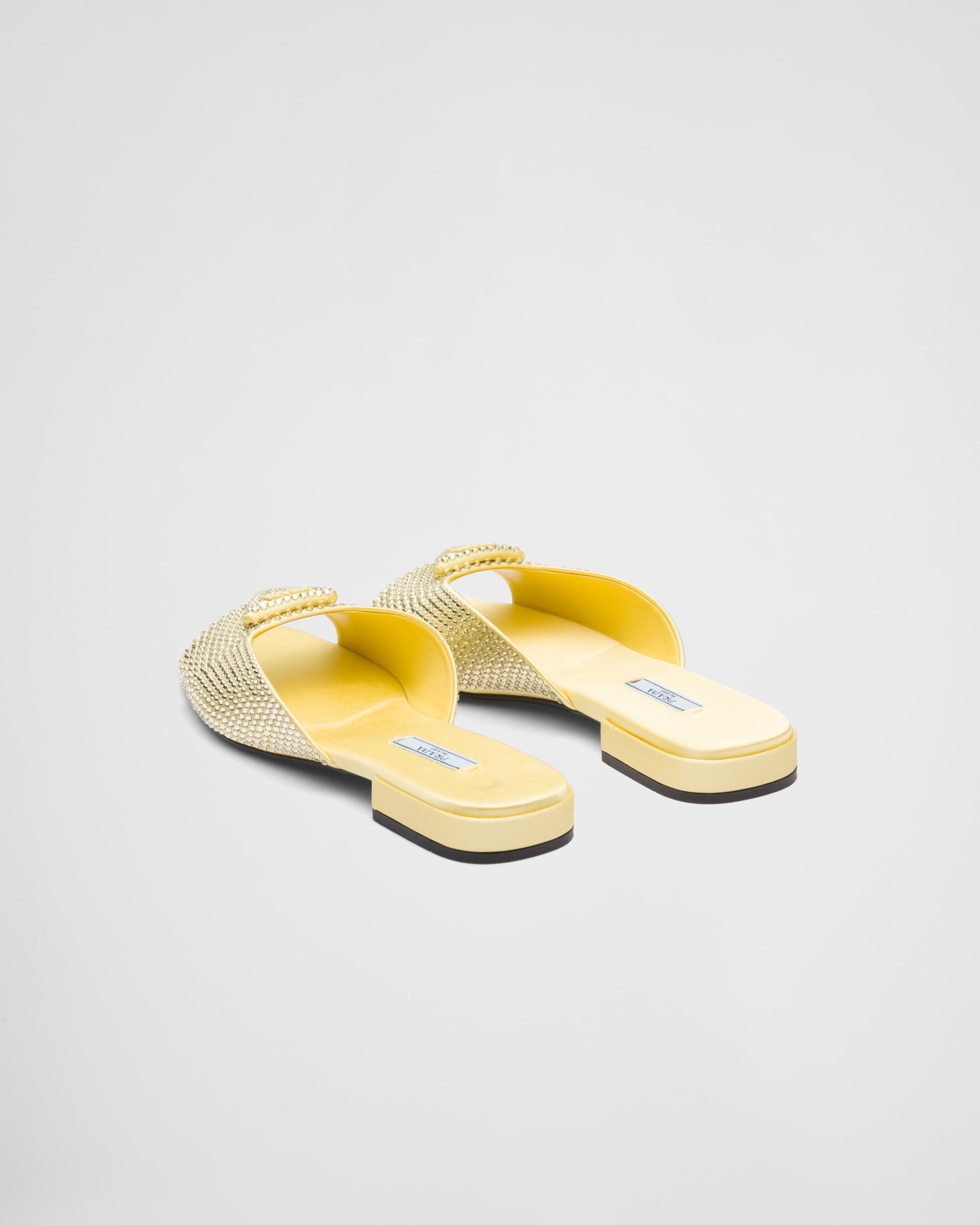 Satin slides with crystals - 5