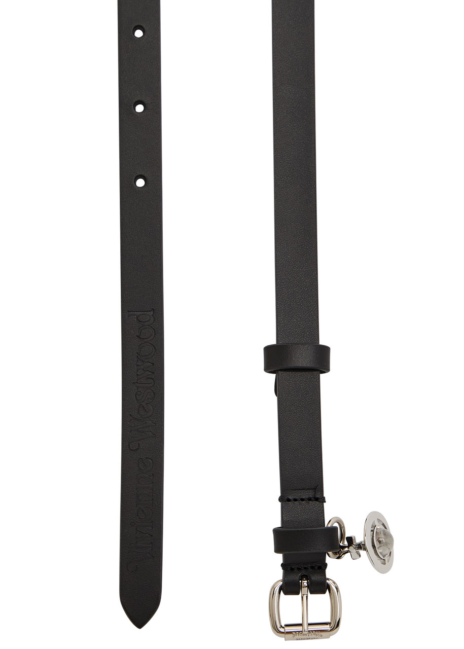 Vivienne Westwood Alex Charm Leather Belt - 3