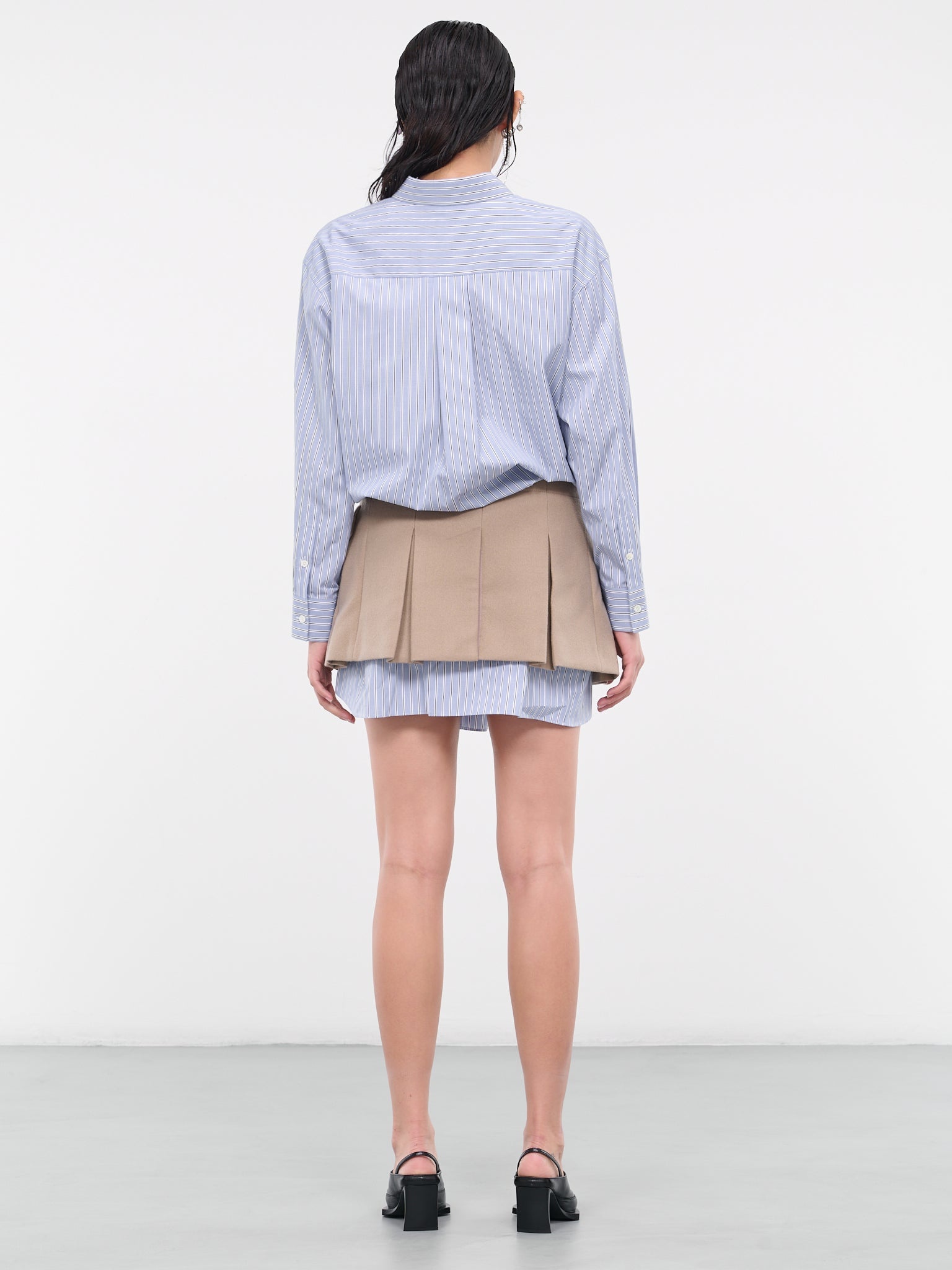Shirt & Skirt Mini Dress - 3