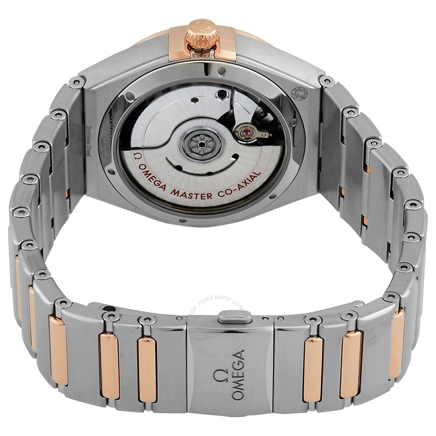 Pre-owned Omega Constellation Automatic Chronometer Diamond Brown Dial Ladies Watch 131.20.34.20.63. - 3