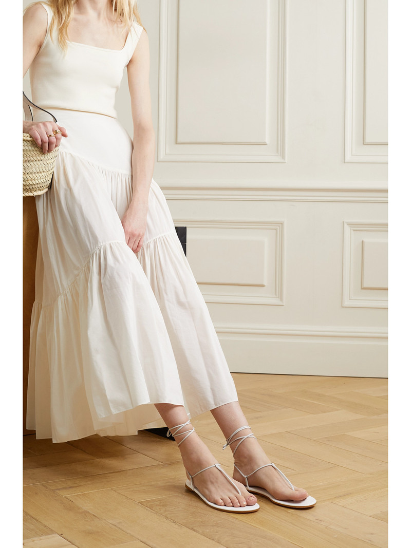 Gianvito Rossi Gwyneth Leather Sandals outlook