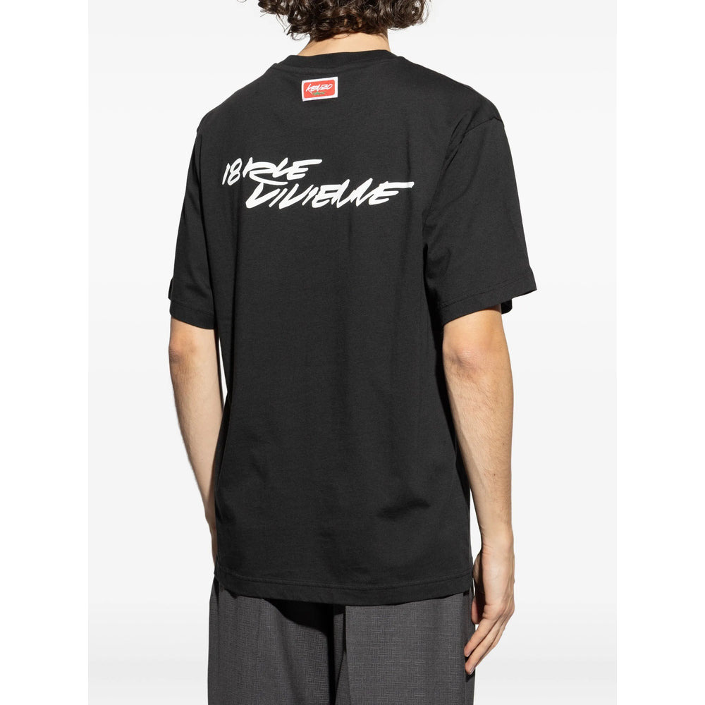 Kenzo Black T-Shirts & Vests - T-Shirts Men - 5